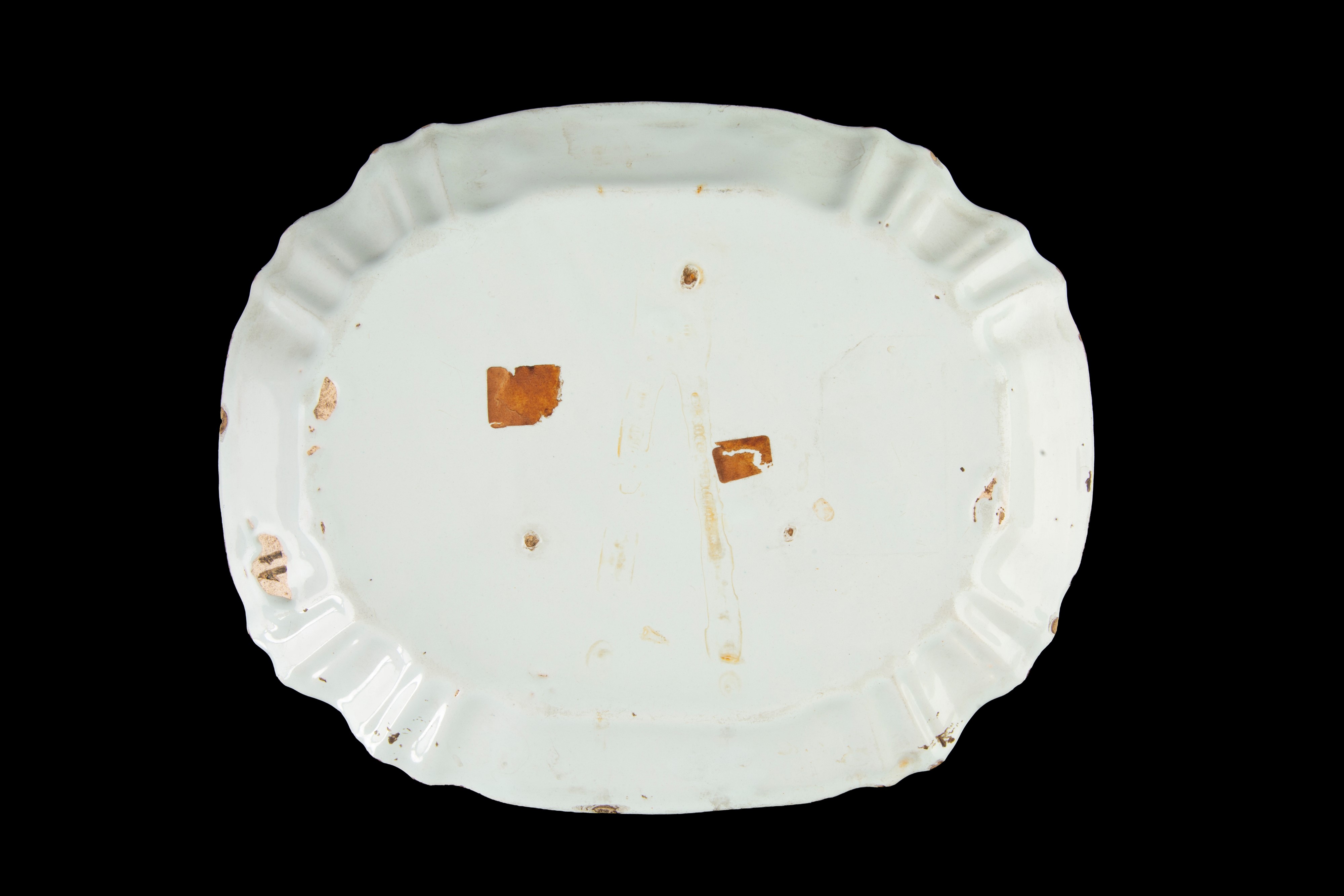 Vassoietto con decori floreali