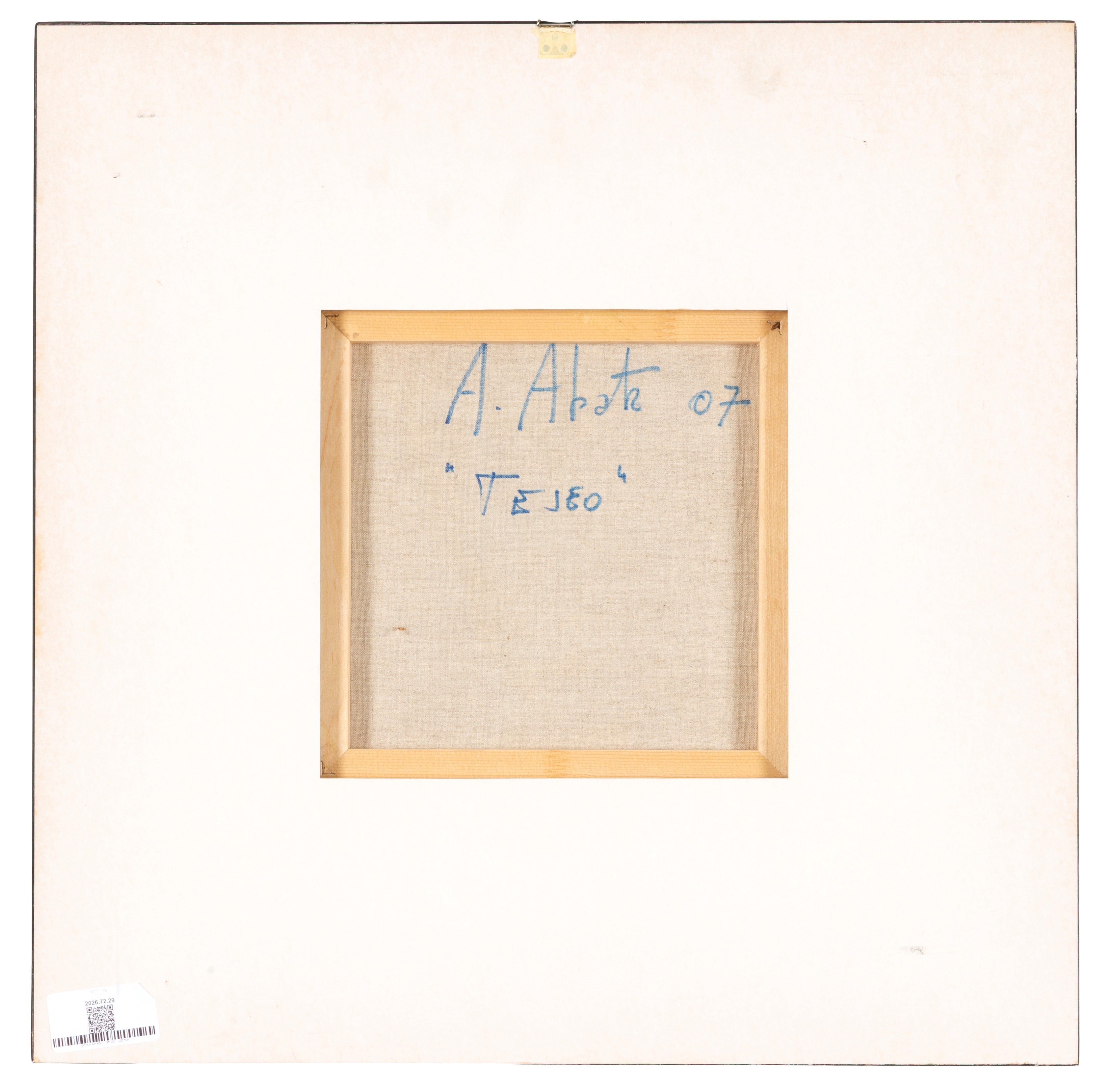 Alberto Abate - Teseo, olio su tela