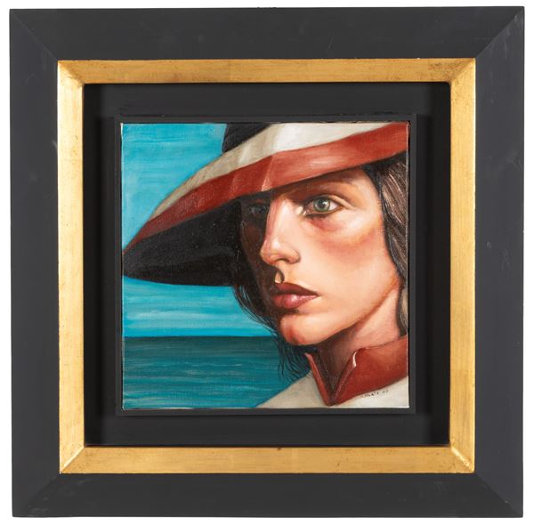 ALBERTO ABATE - Painting "ARIANNA"