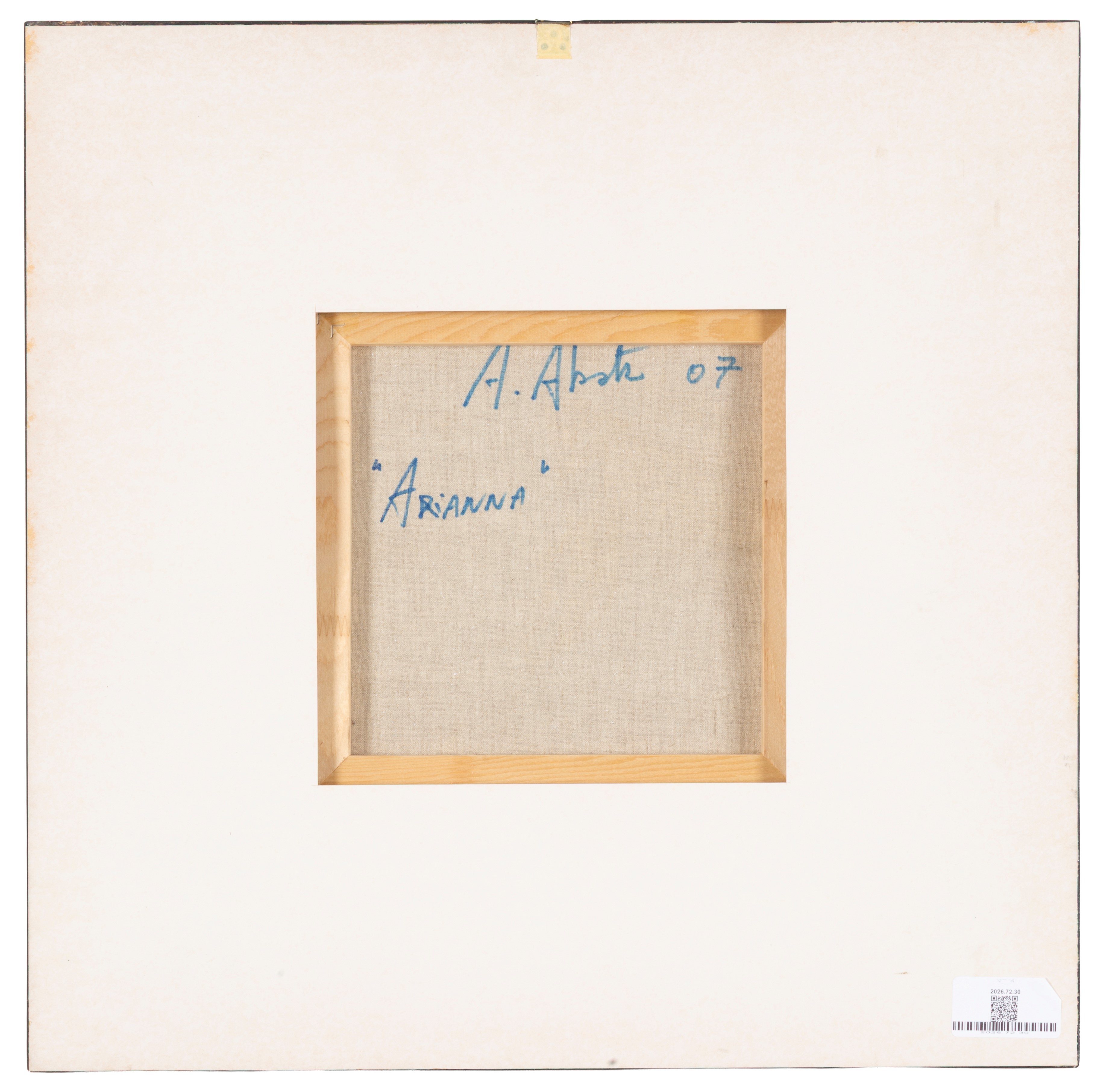 Alberto Abate - Arianna, olio su tela