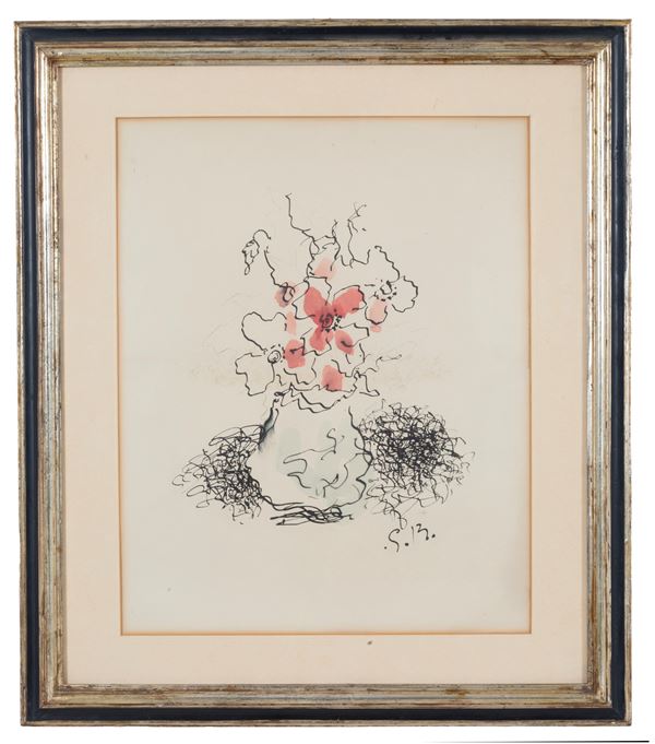 GEORGES BRAQUE - Print "VASE OF FLOWERS"