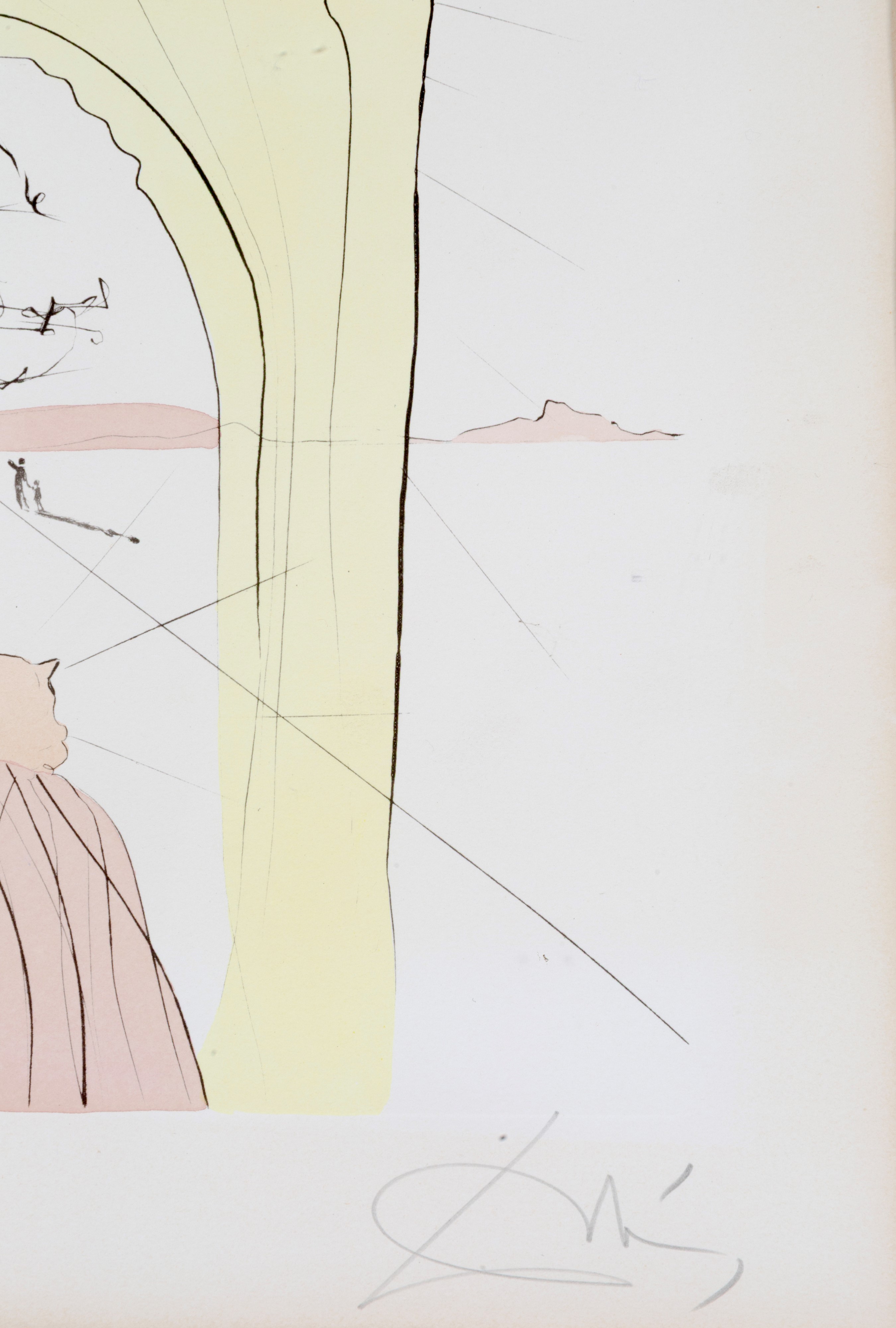 Salvador Dali' - Salvador Dalì, Litografia 'Il Museo del Genio e del Capriccio'