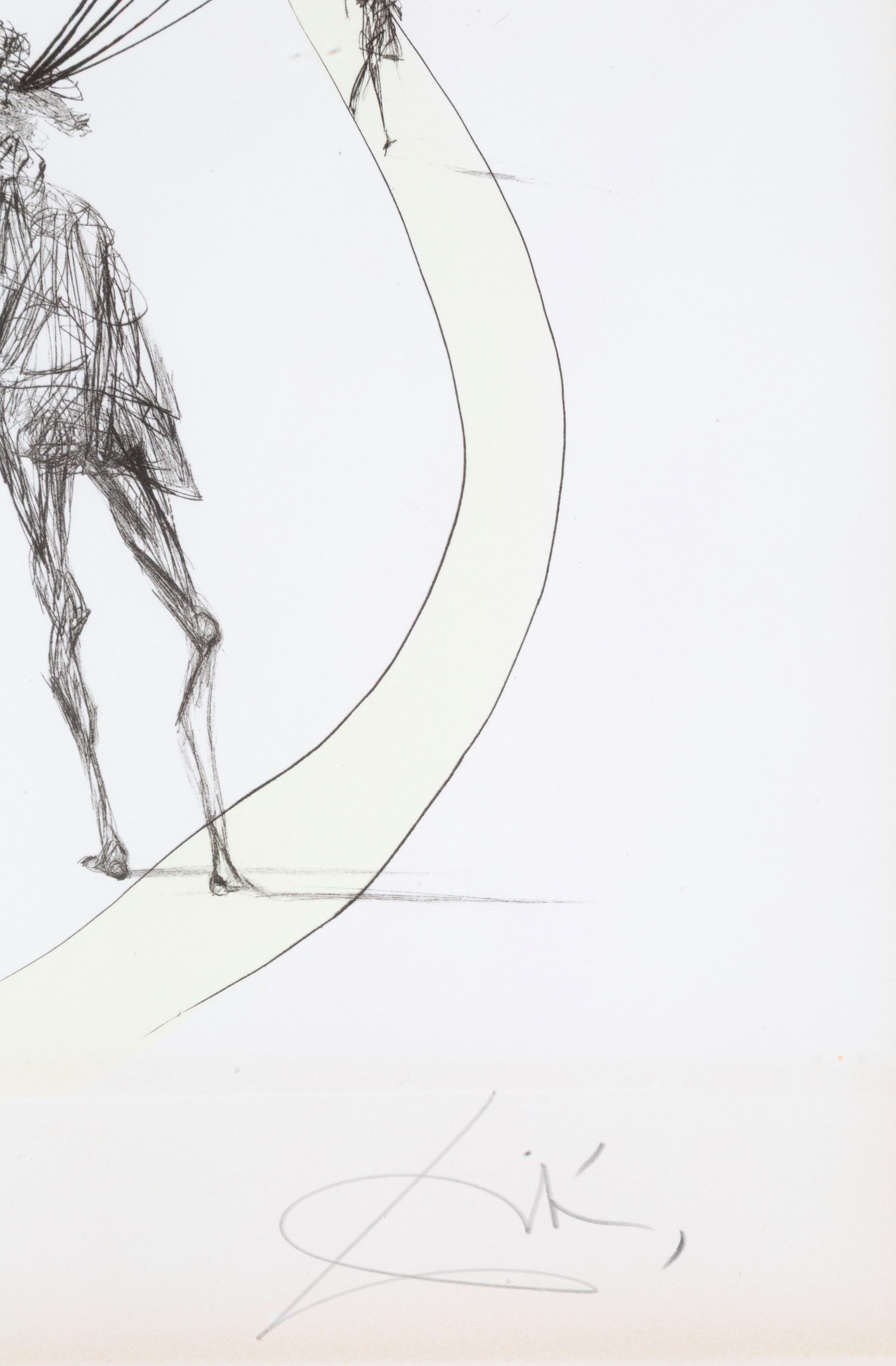 Salvador Dali' - Salvador Dalí, “Picasso: un biglietto per la gloria”, litografia su carta