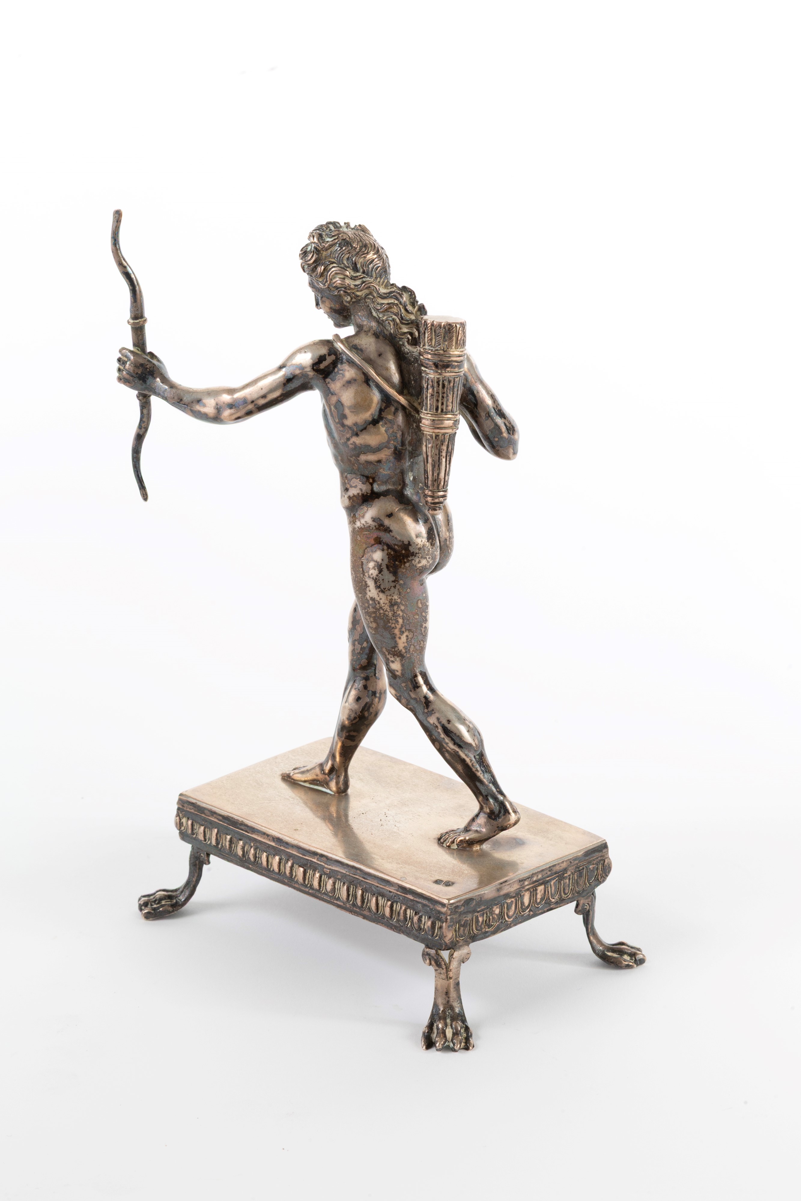 Scultura in argento "ARCIERE"