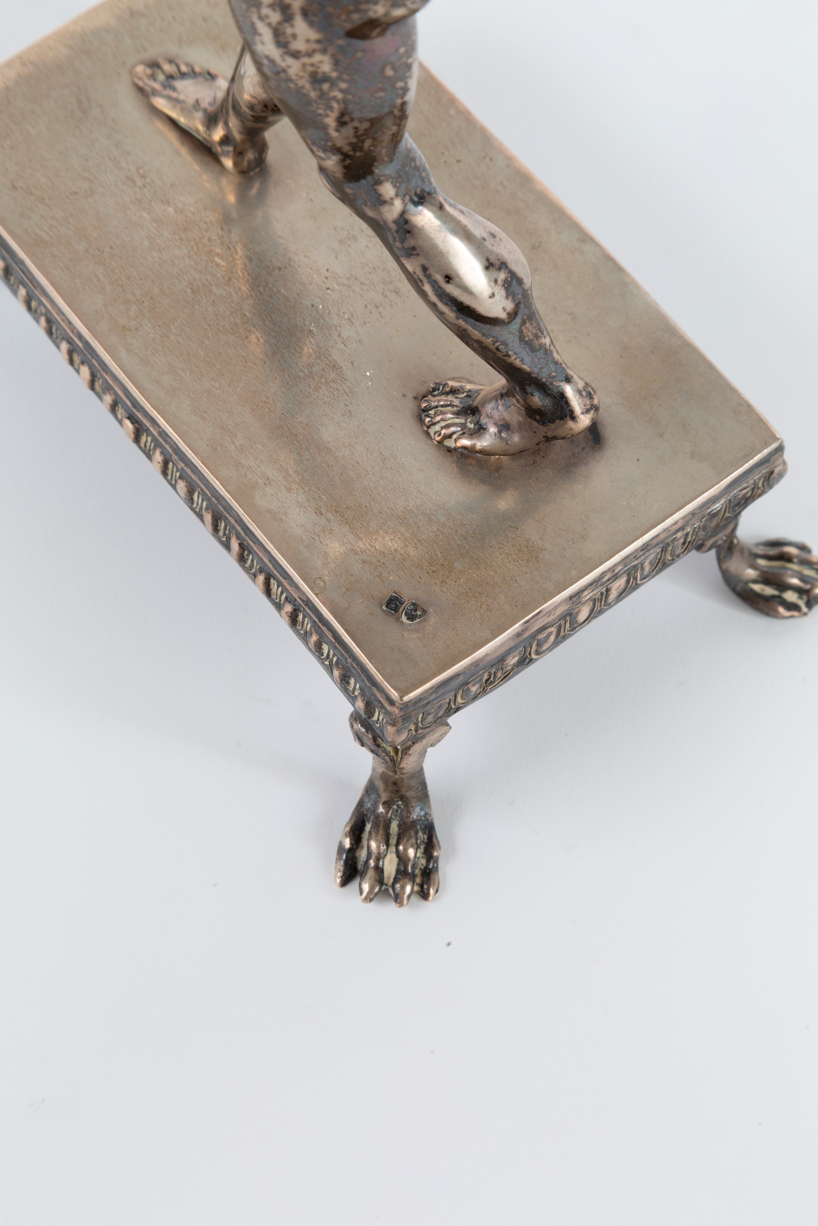 Scultura in argento "ARCIERE"