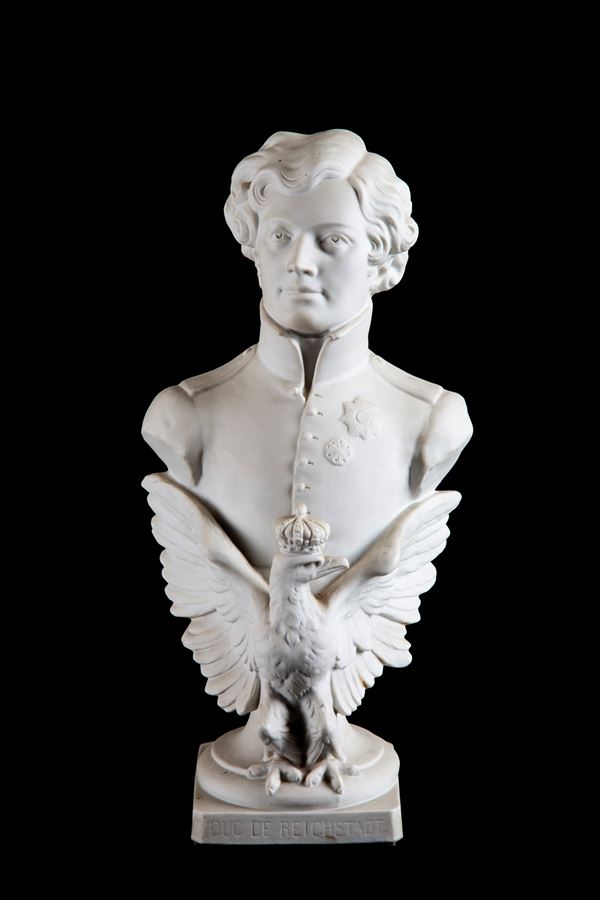 JAMES LOUIS - Sculpture "BUST OF THE DUKE OF REICHSTADT"