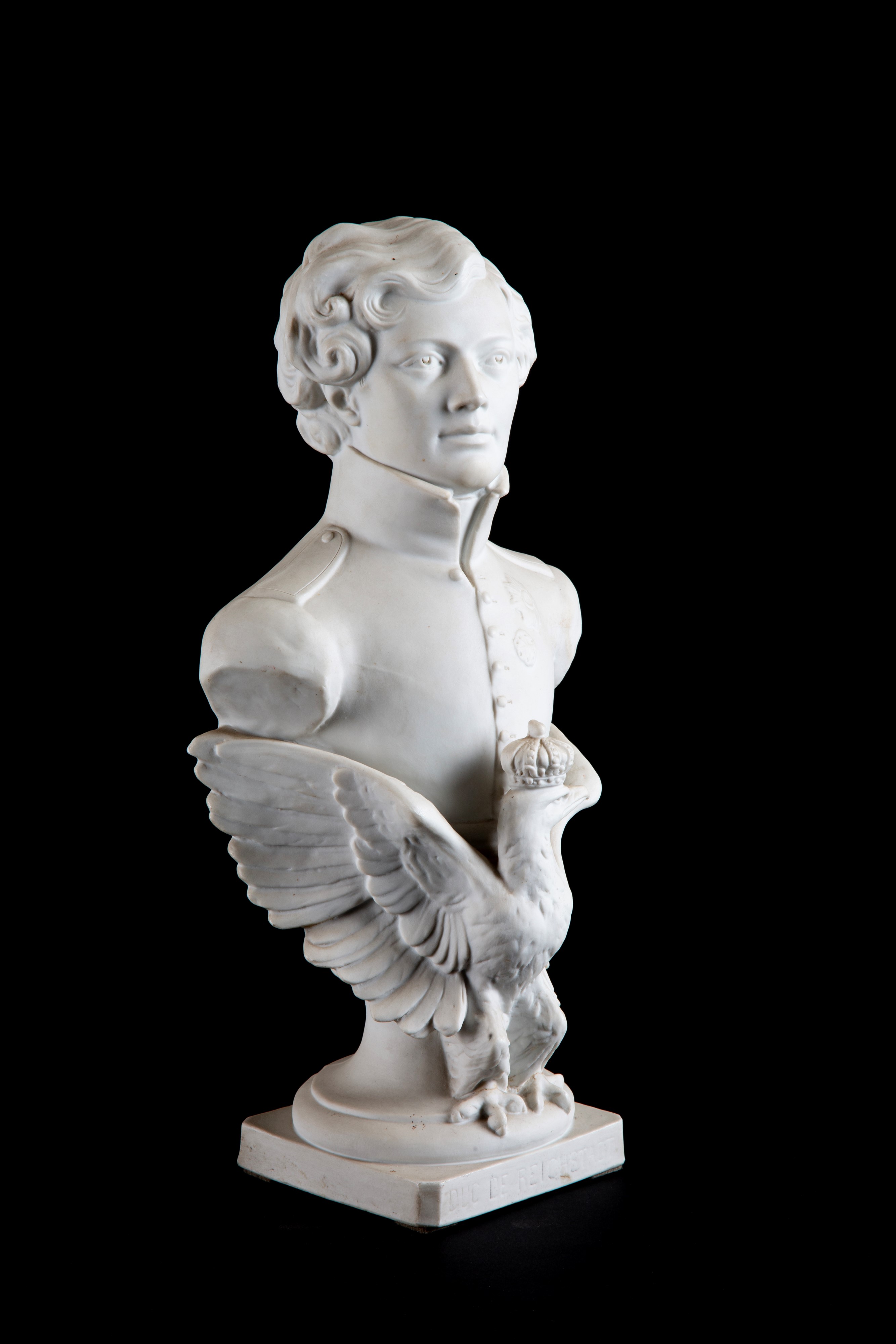 James Louis - Busto del Duca di Reichstadt in biscuit