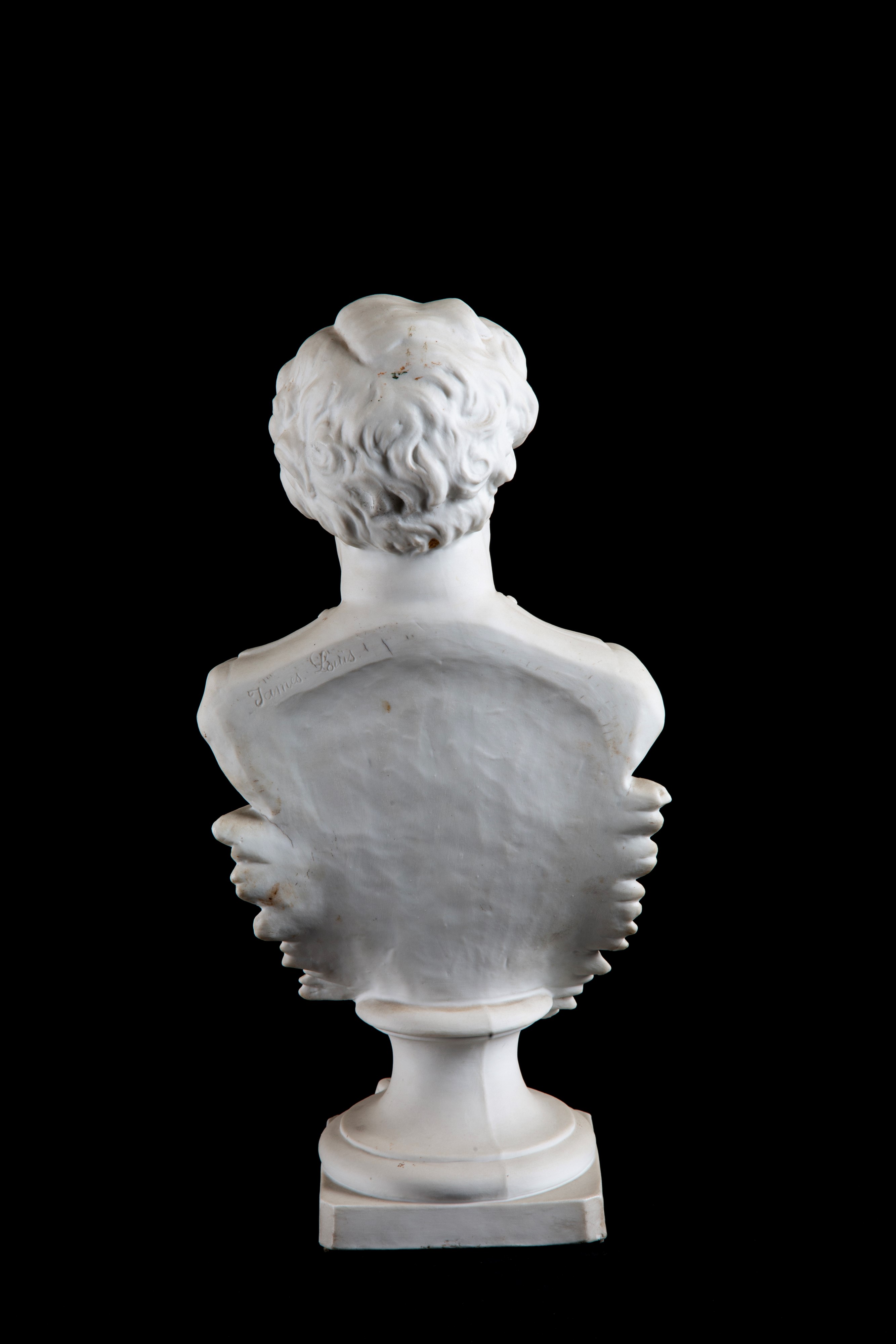 James Louis - Busto del Duca di Reichstadt in biscuit