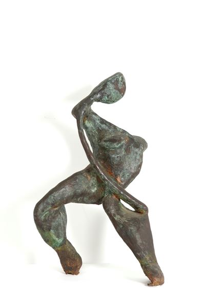 Scultura astratta in metallo, XX secolo