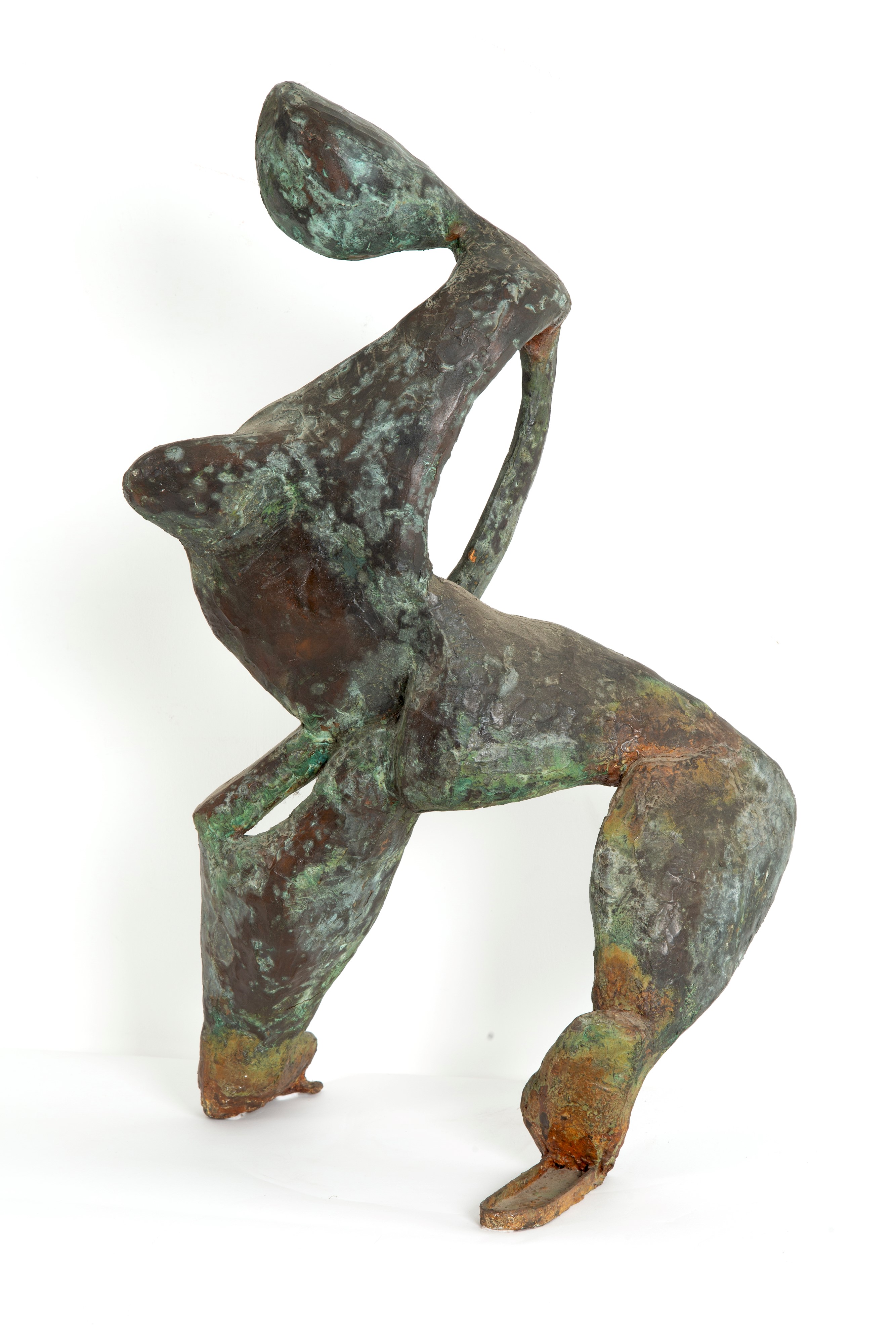 Scultura astratta in metallo, XX secolo