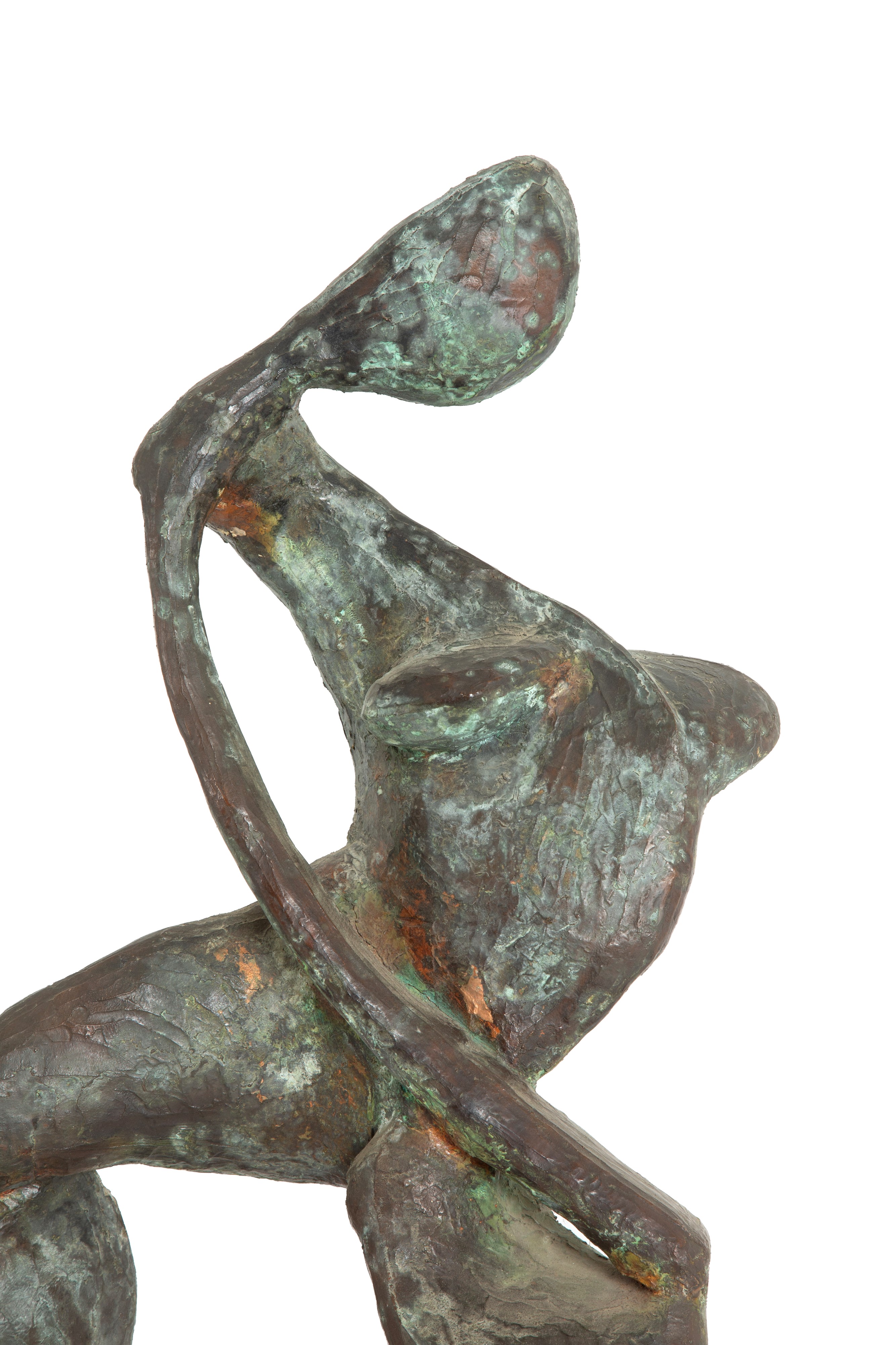 Scultura astratta in metallo, XX secolo