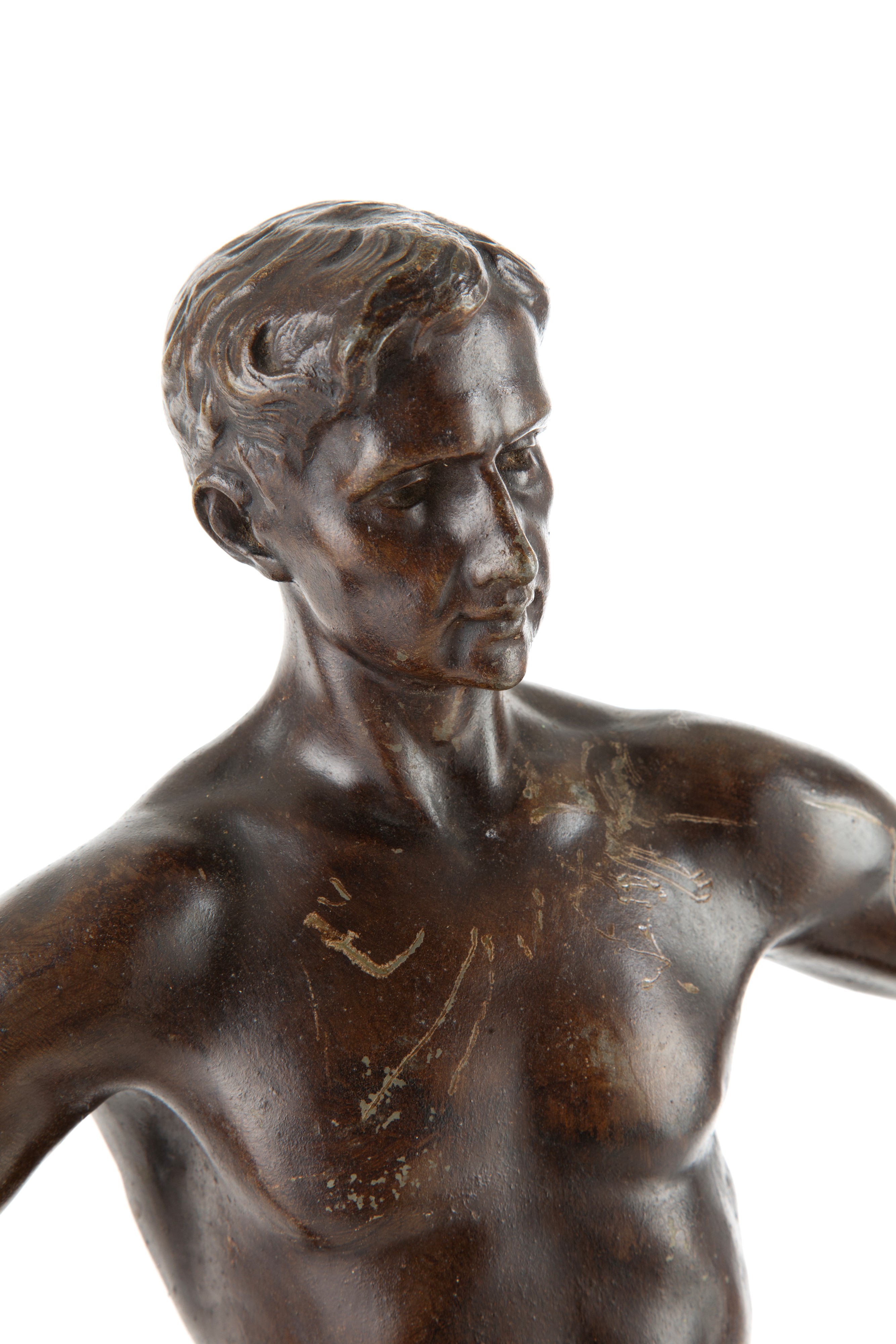 Georges Maxim - Forgiatore, scultura in bronzo