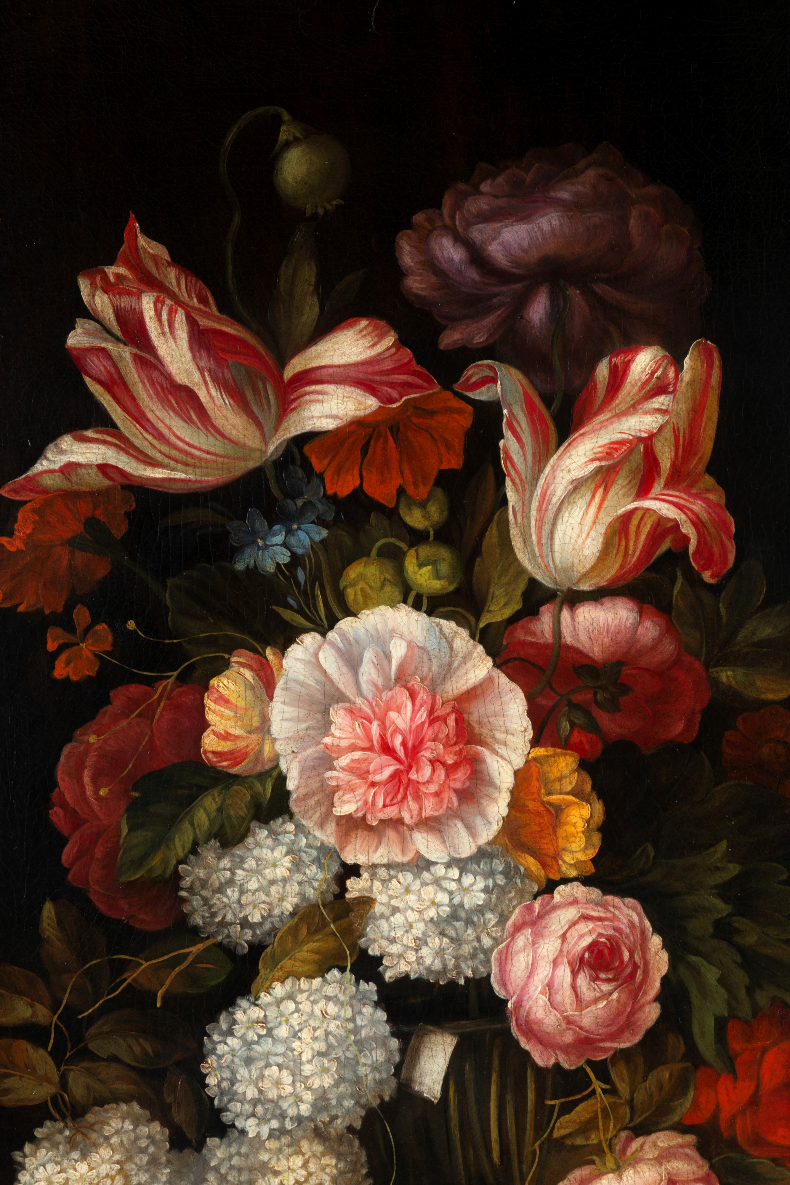 Dipinto, Fiori - olio su tela, XIX secolo