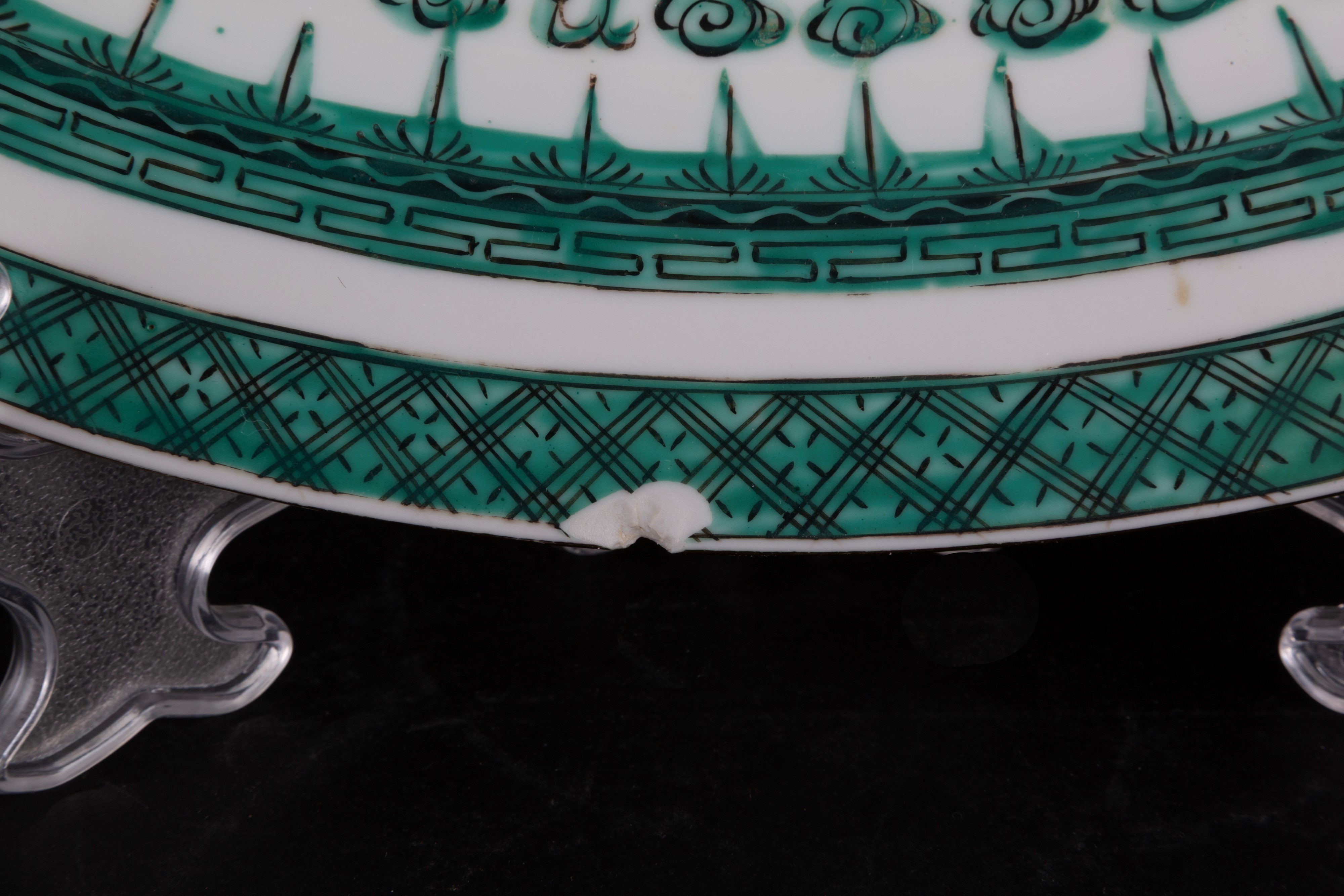 Servizio in porcellana con draghi