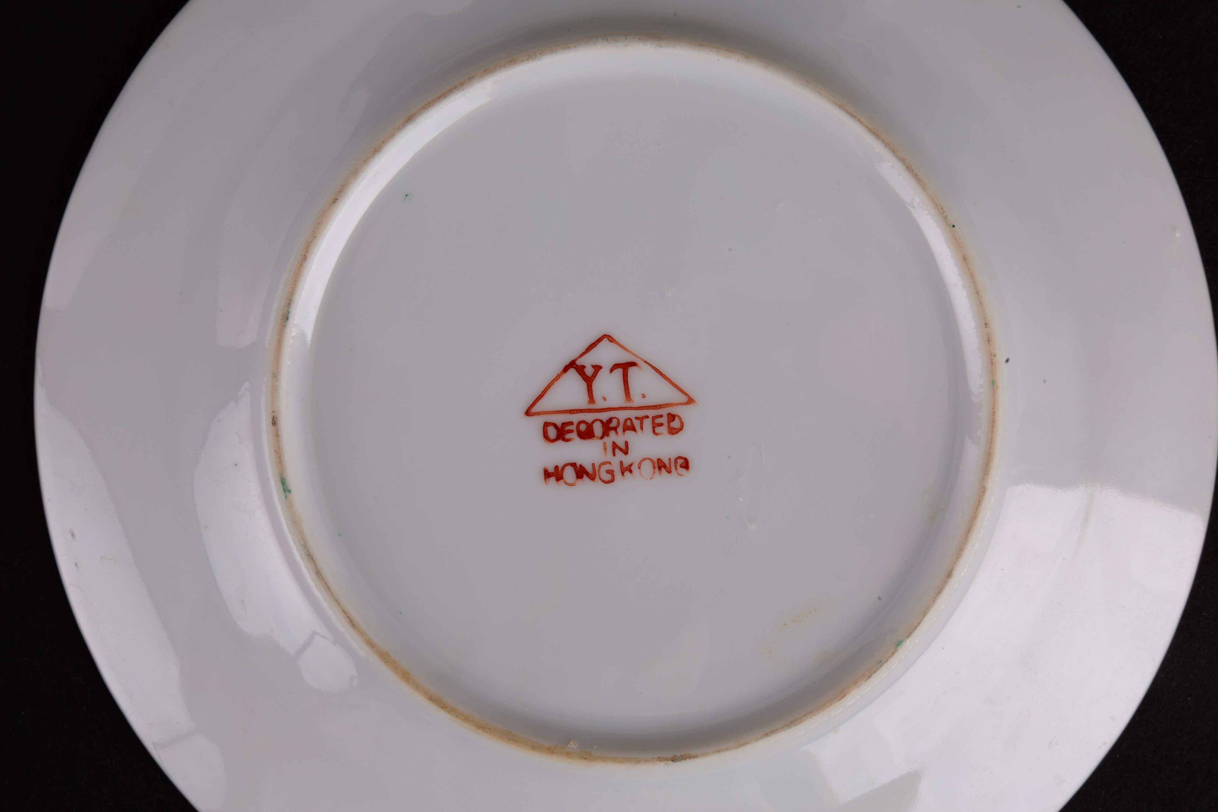 Servizio in porcellana con draghi