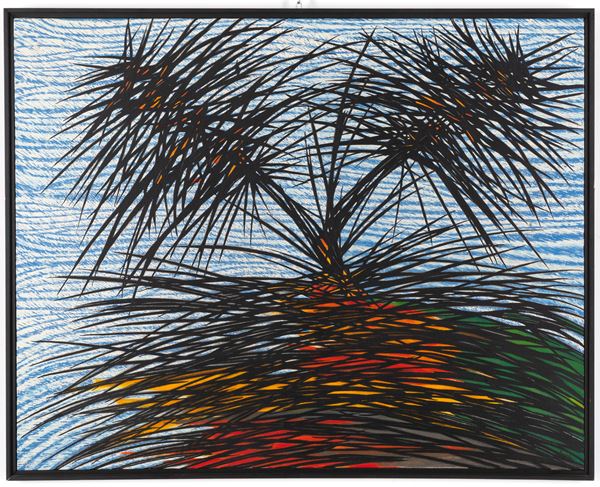 MARIO ROSSELLO - Painting "FORME VEGETALI"