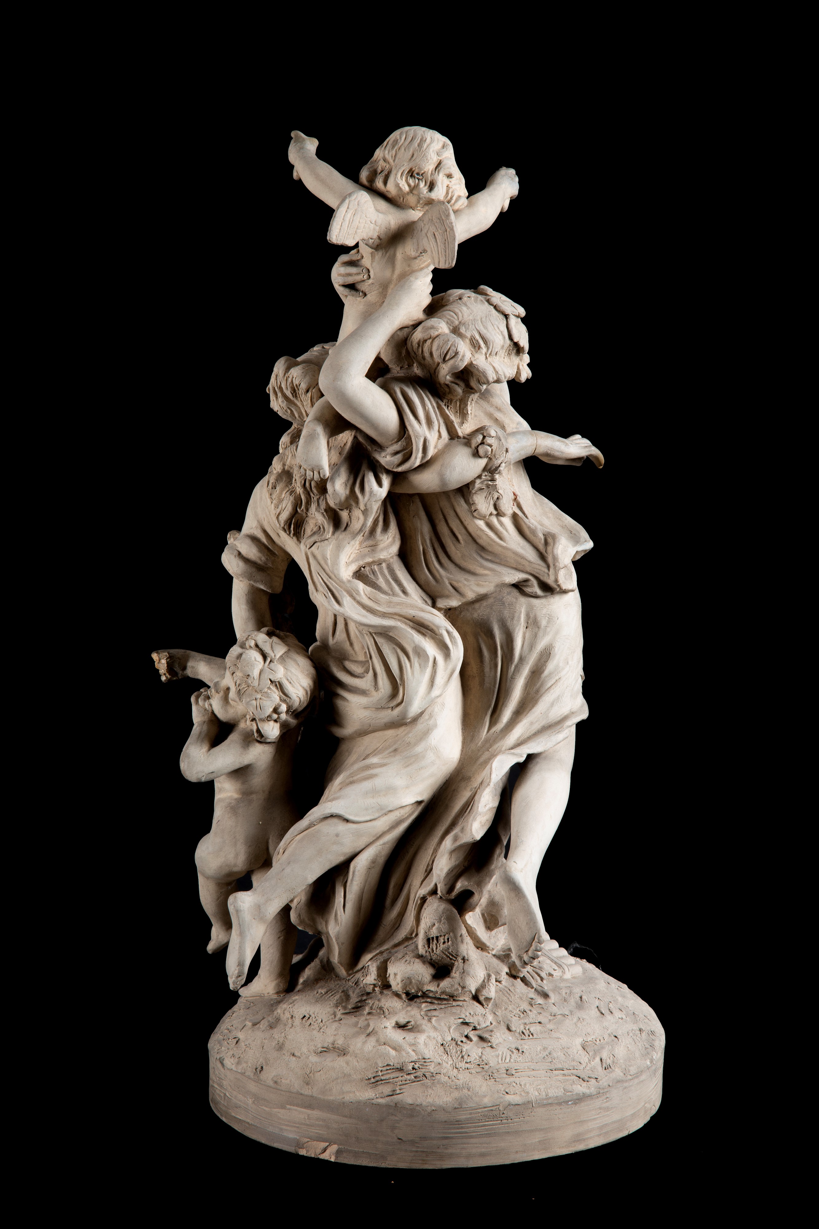 Gruppo in terracotta di Sèvres "BACCANALE"