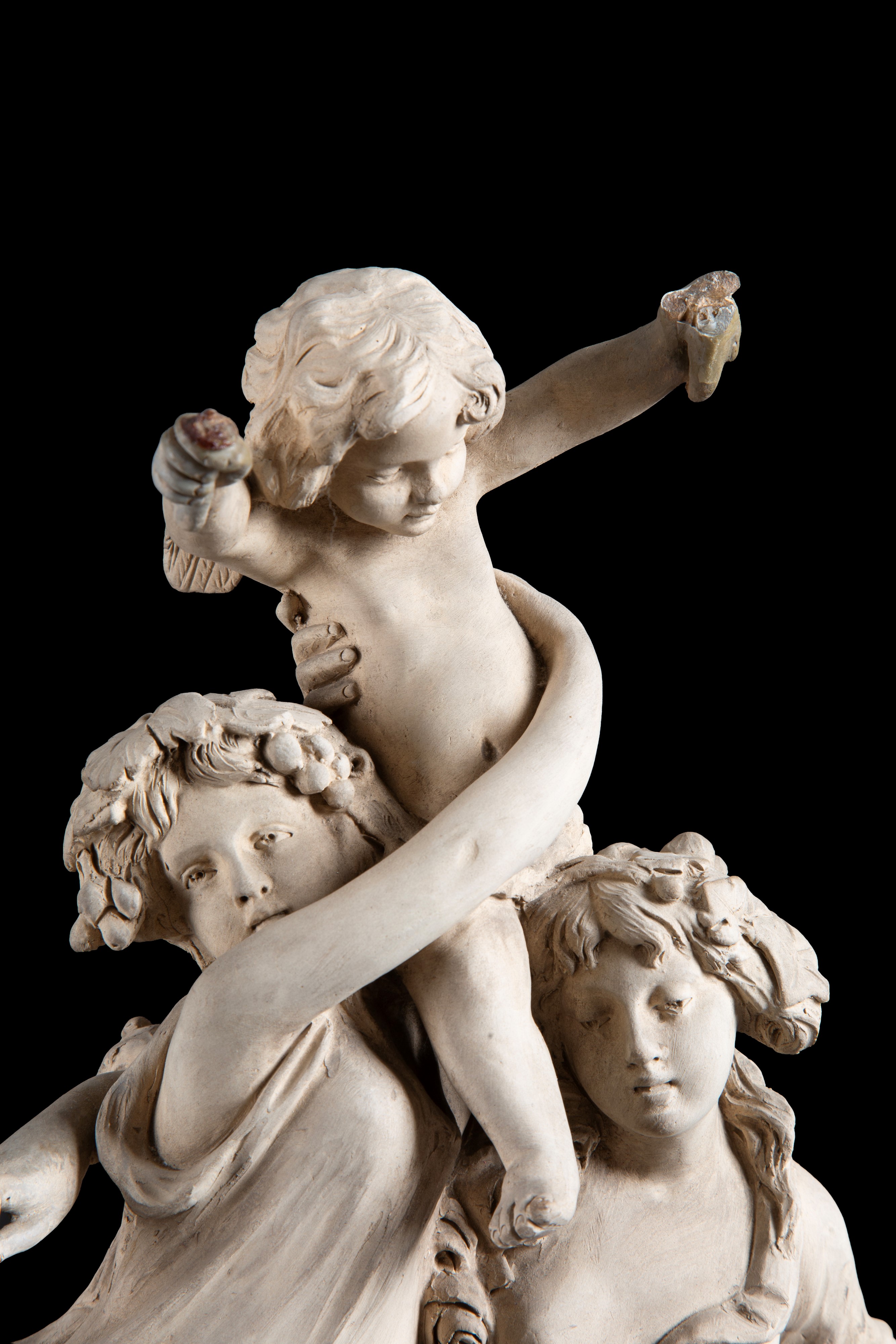 Gruppo in terracotta di Sèvres "BACCANALE"