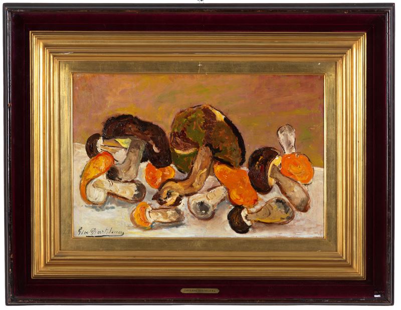 Giovanni Bartolena - Natura Morta, olio su tavoletta