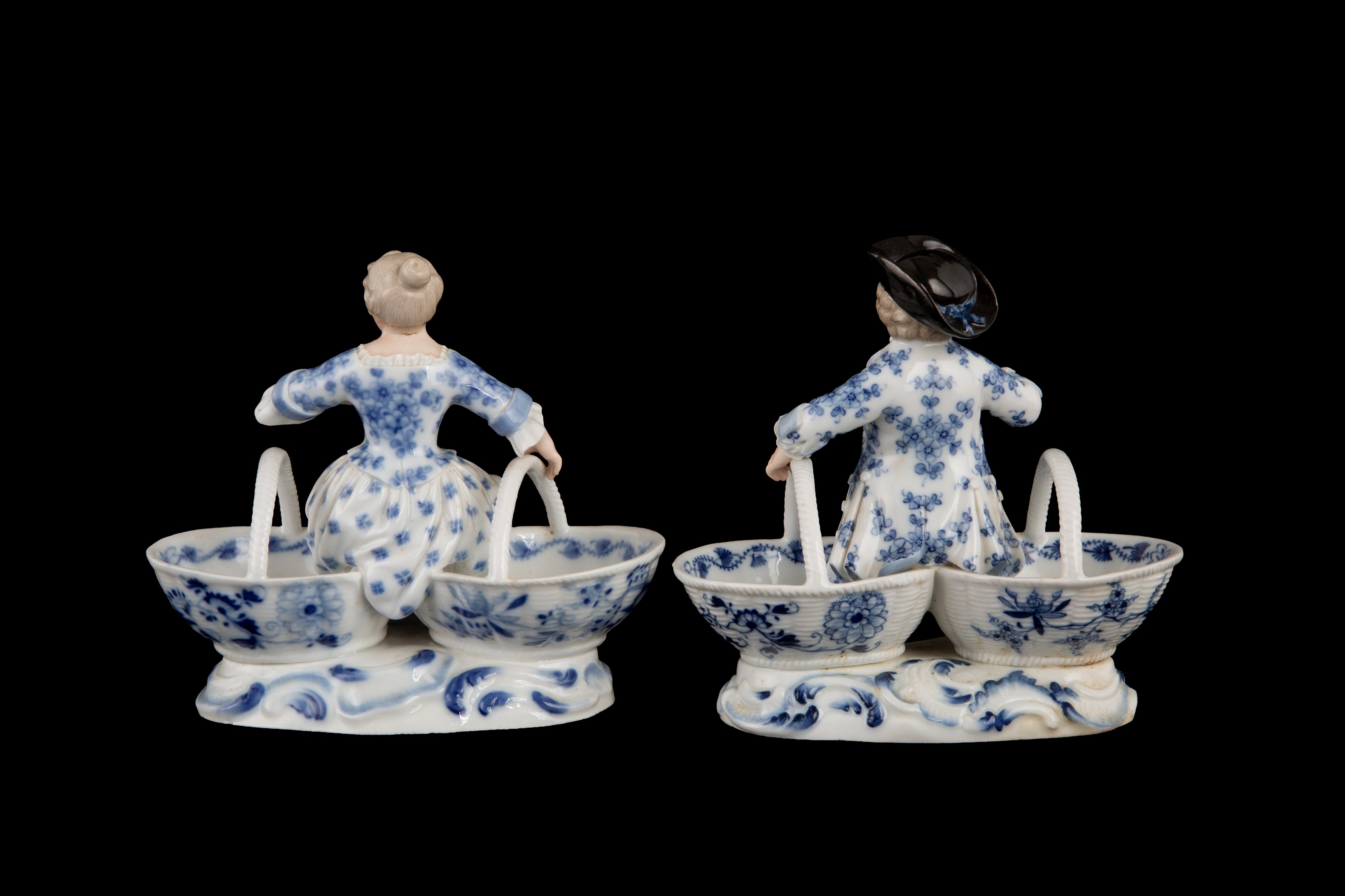 Servizio mod. Cipolla blu in porcellana. MEISSEN