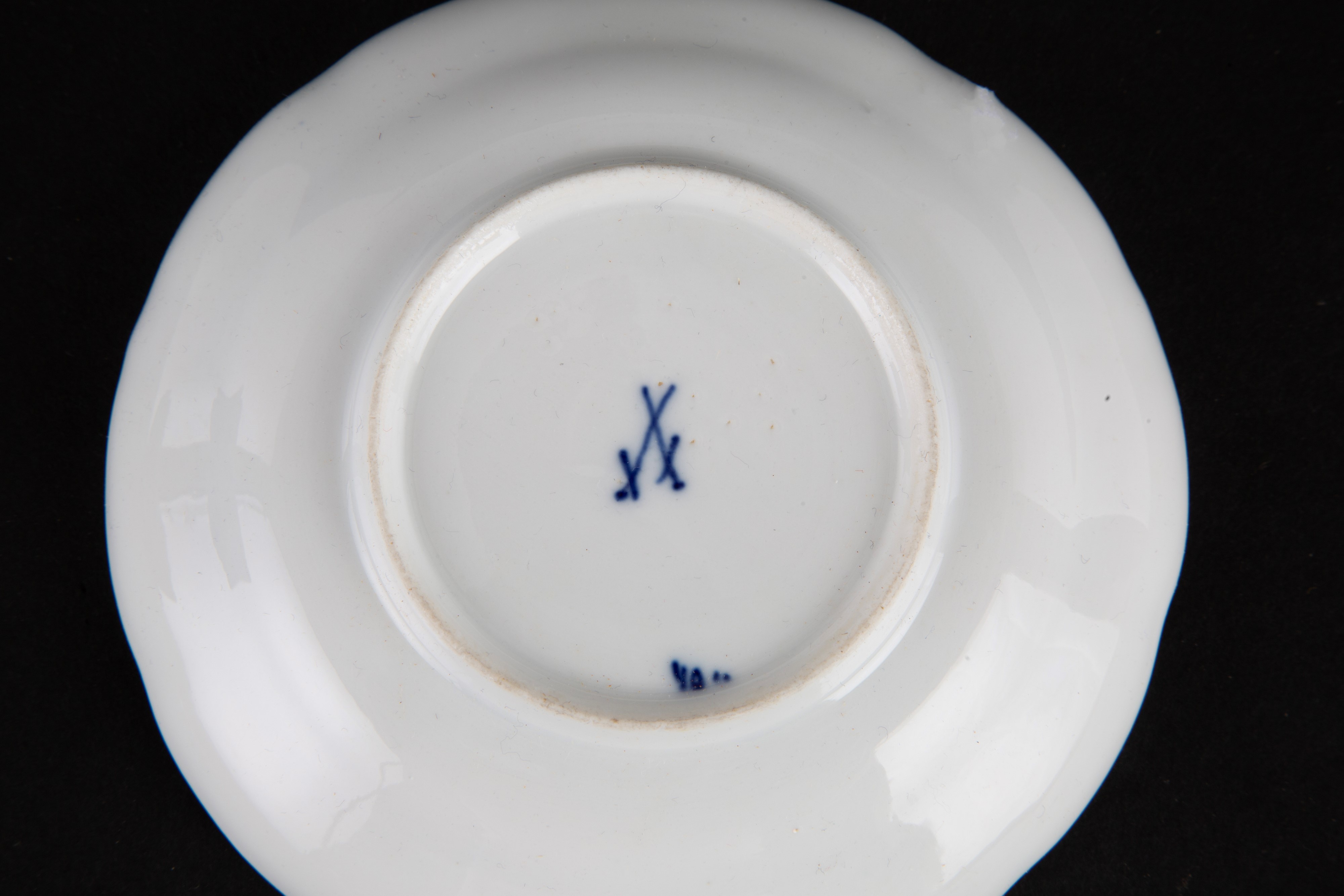 Servizio mod. Cipolla blu in porcellana. MEISSEN