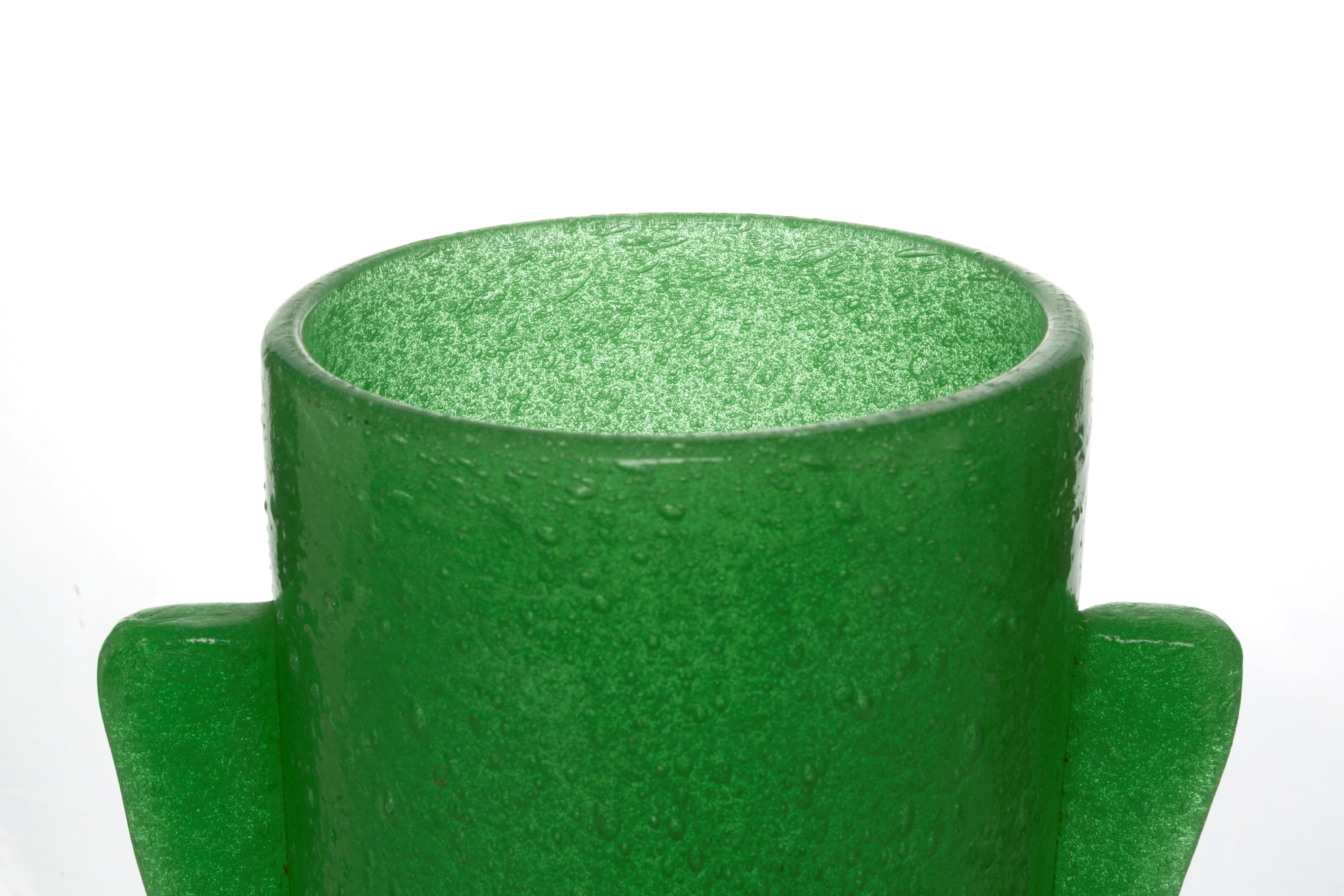 Carlo Scarpa - Vaso Bollicine in vetro di Murano