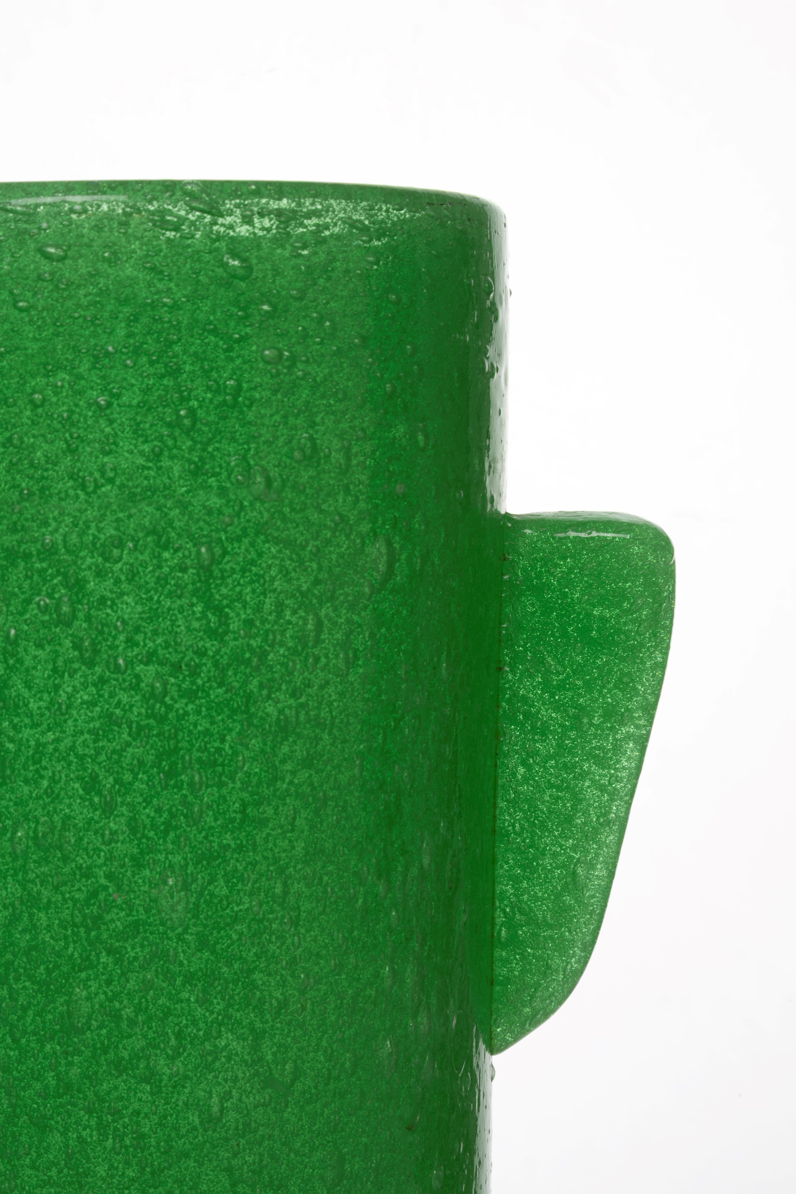 Carlo Scarpa - Vaso Bollicine in vetro di Murano
