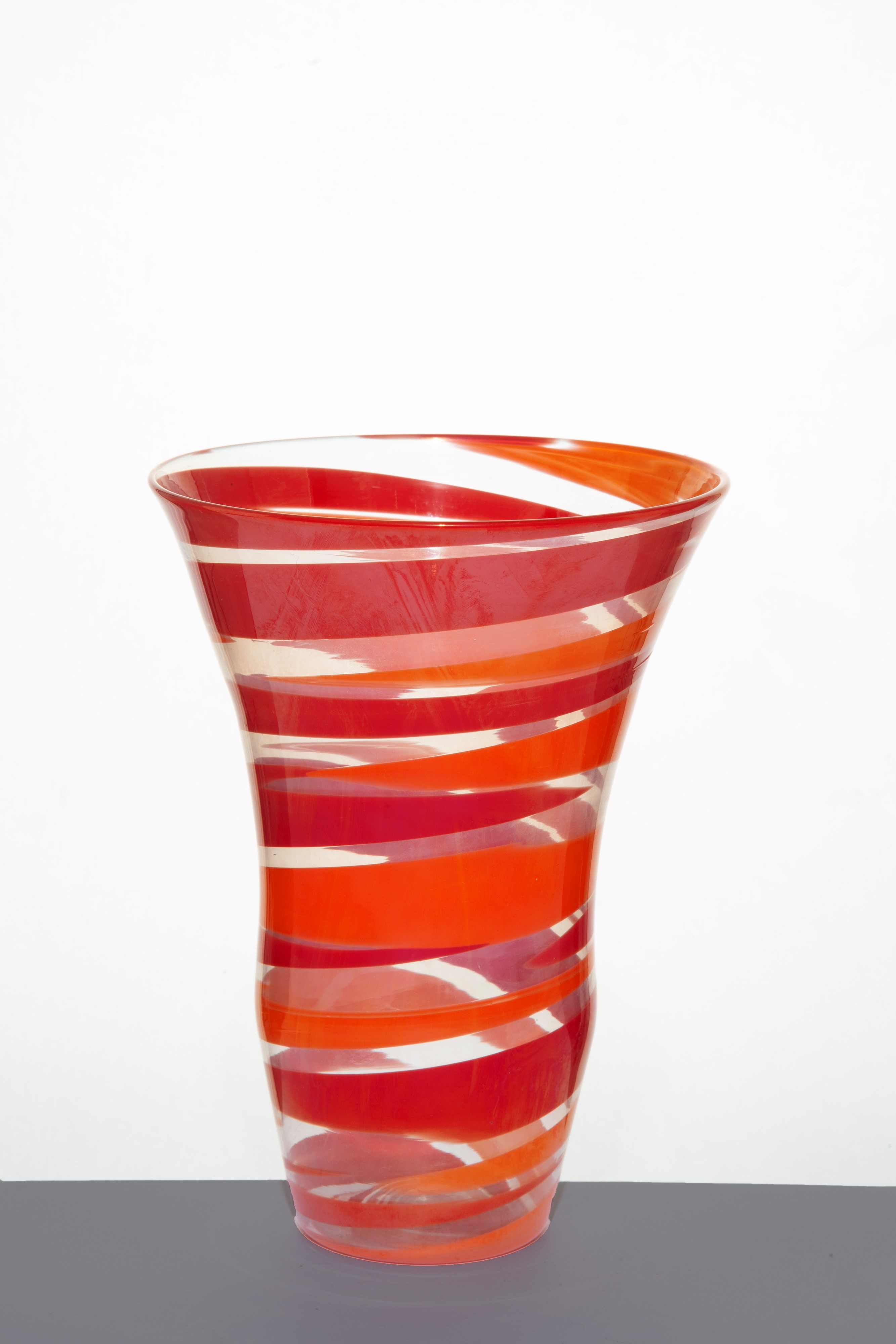 Carlo Scarpa - Vaso Pennellate in vetro di Murano