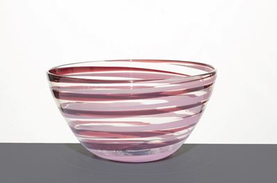 Ciotola Pennellate in vetro di Murano, 1942