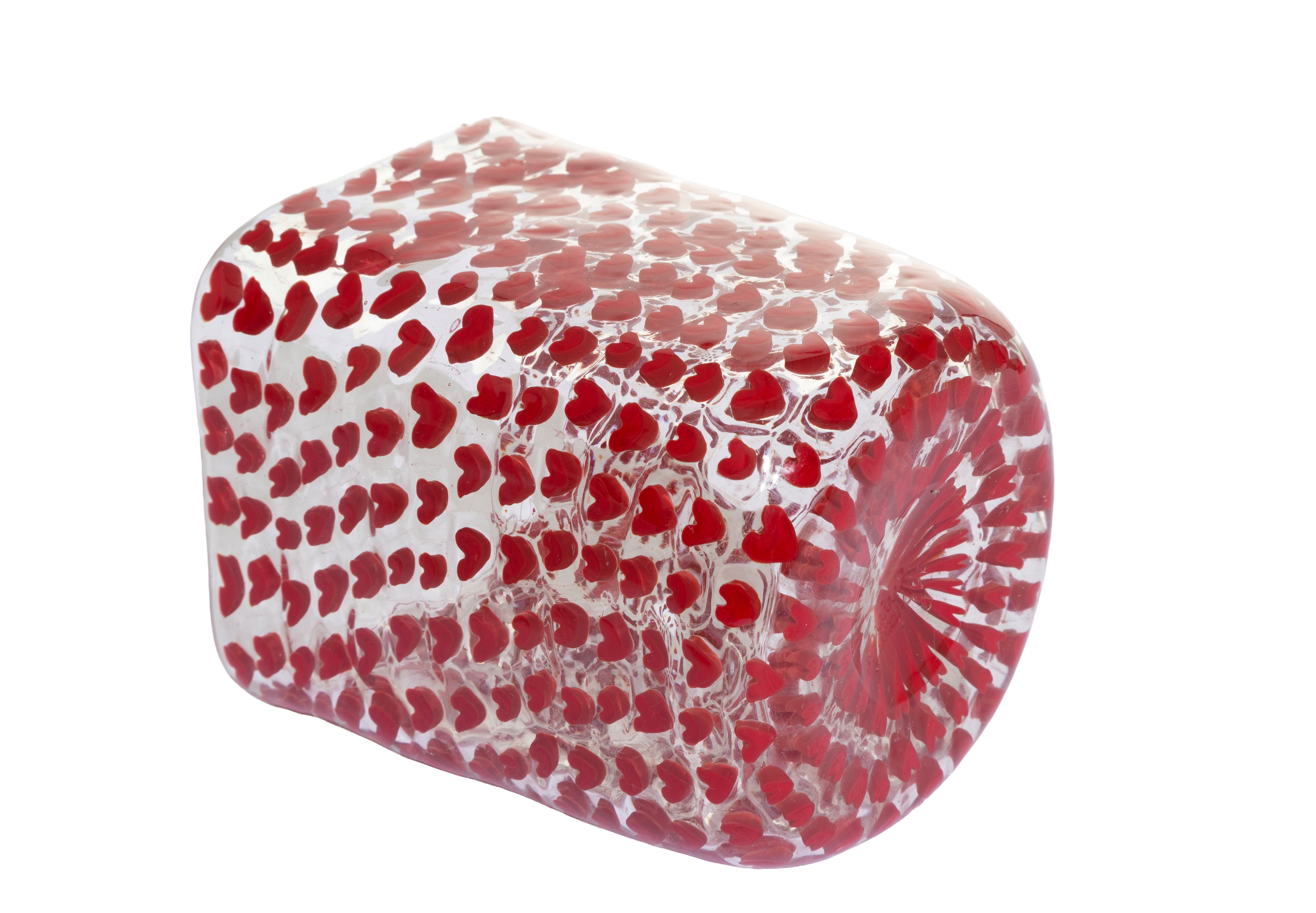 Carlo Scarpa, Paolo Venini - Vaso serie Murrine Romane, vetro di Murano, 1936-1938