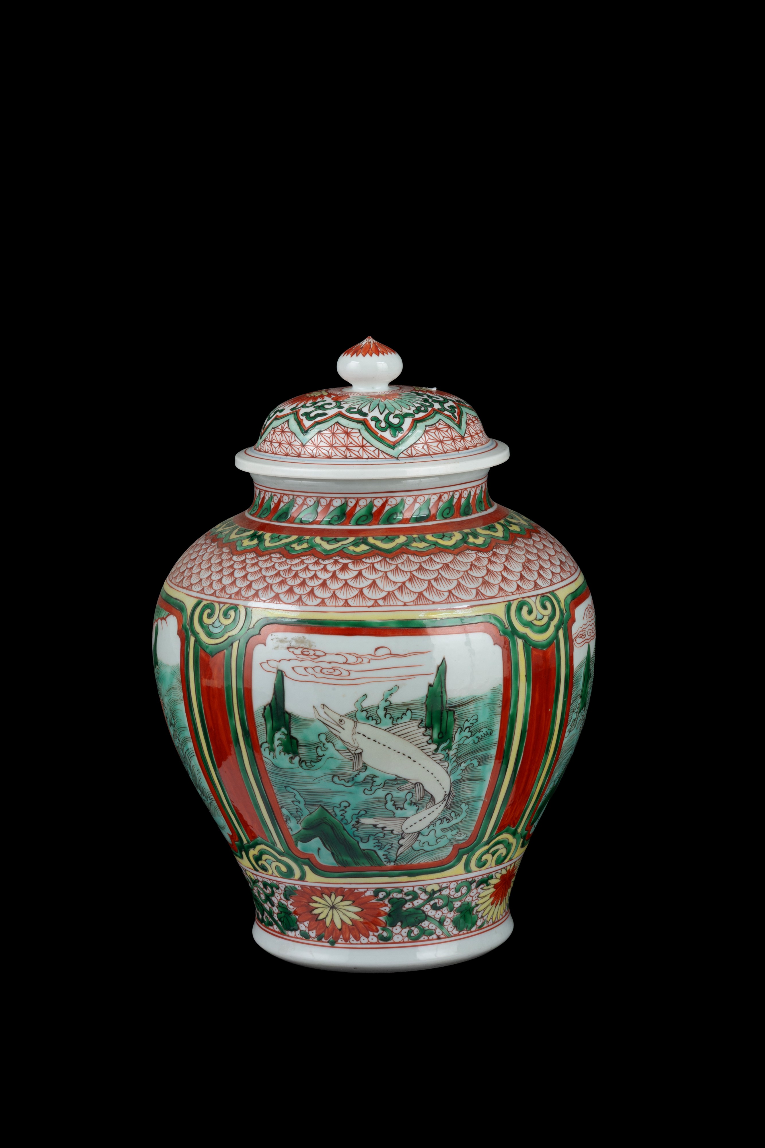 Potiche in porcellana