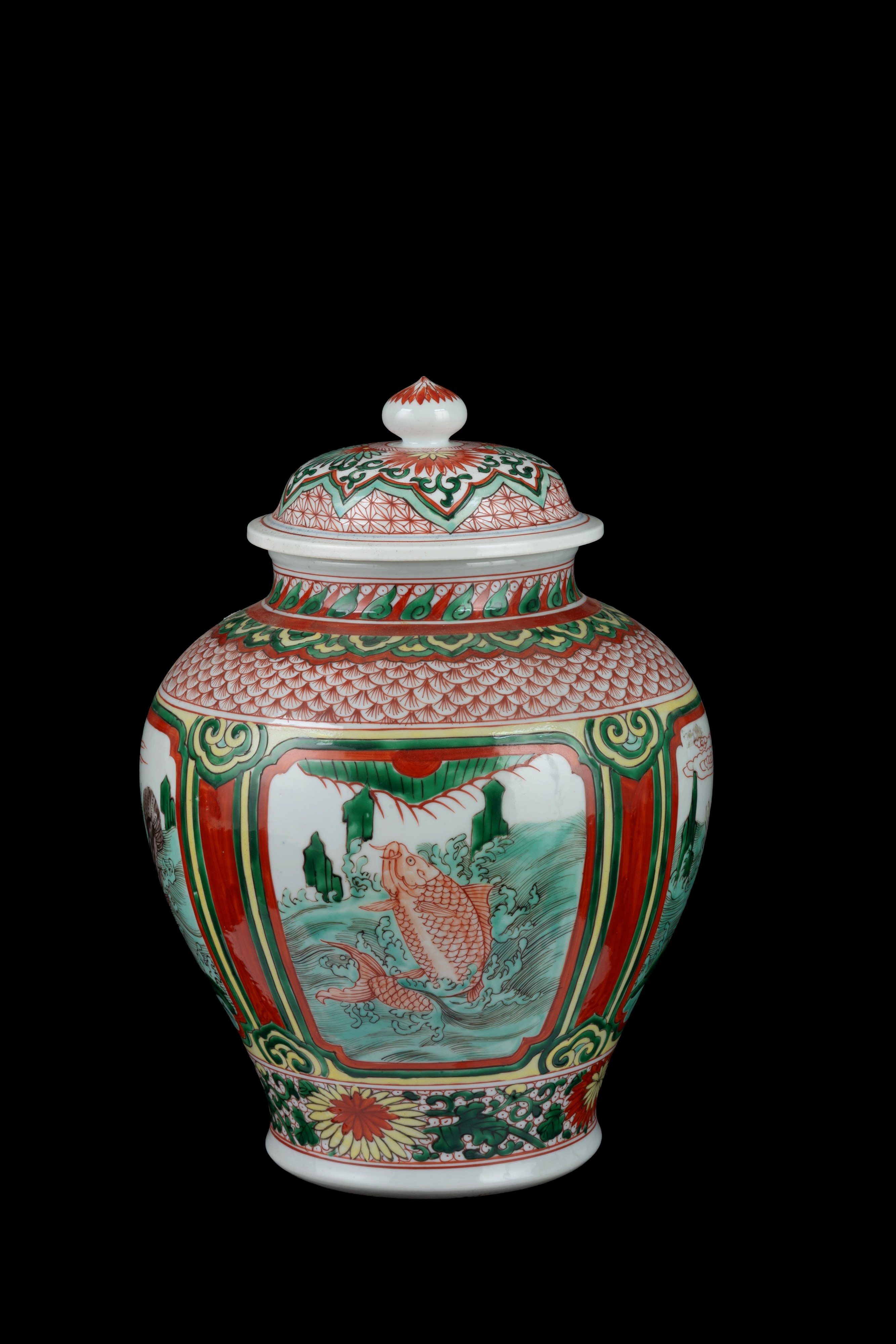 Potiche in porcellana