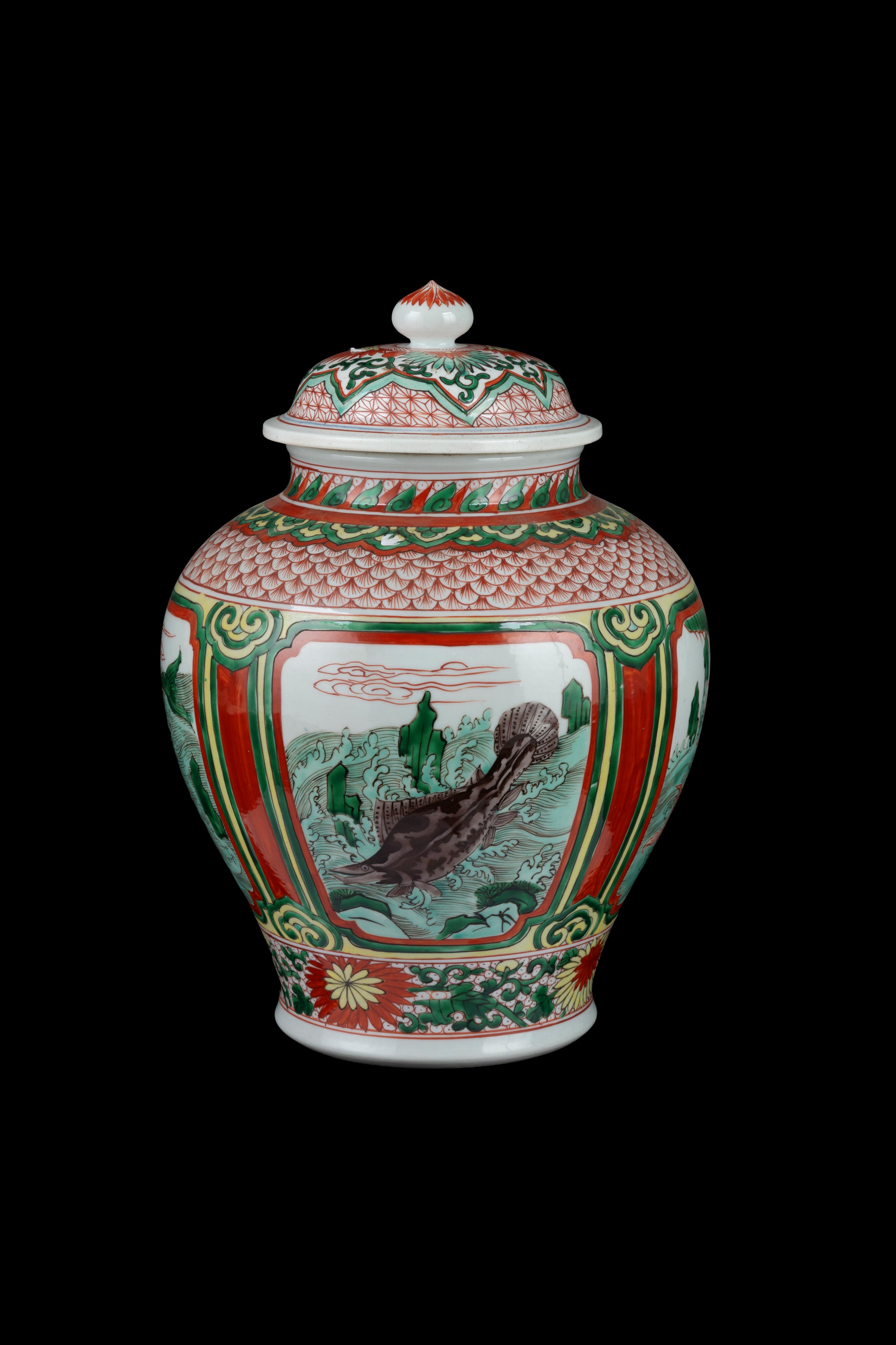 Potiche in porcellana