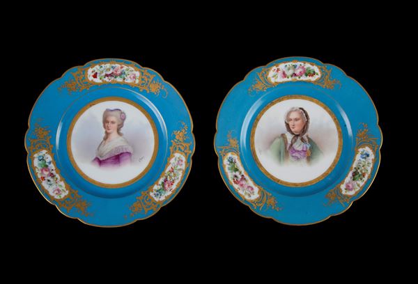 Due piatti Sevres