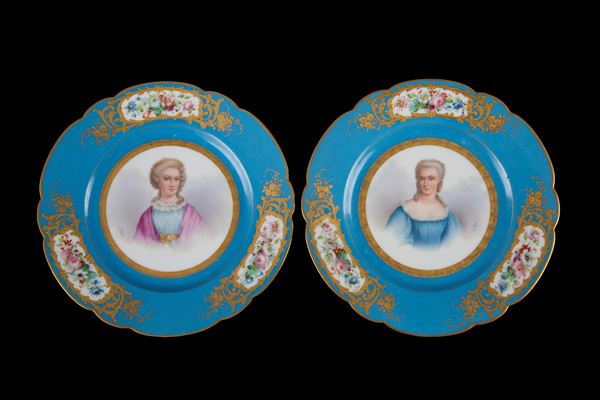 Due di piatti Sevres