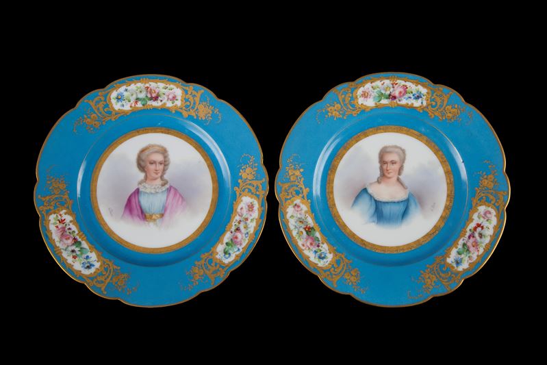 Due di piatti Sevres
