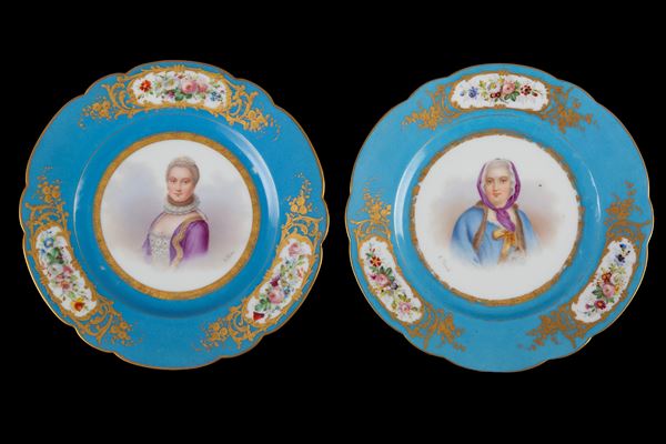 Due piatti Sevres