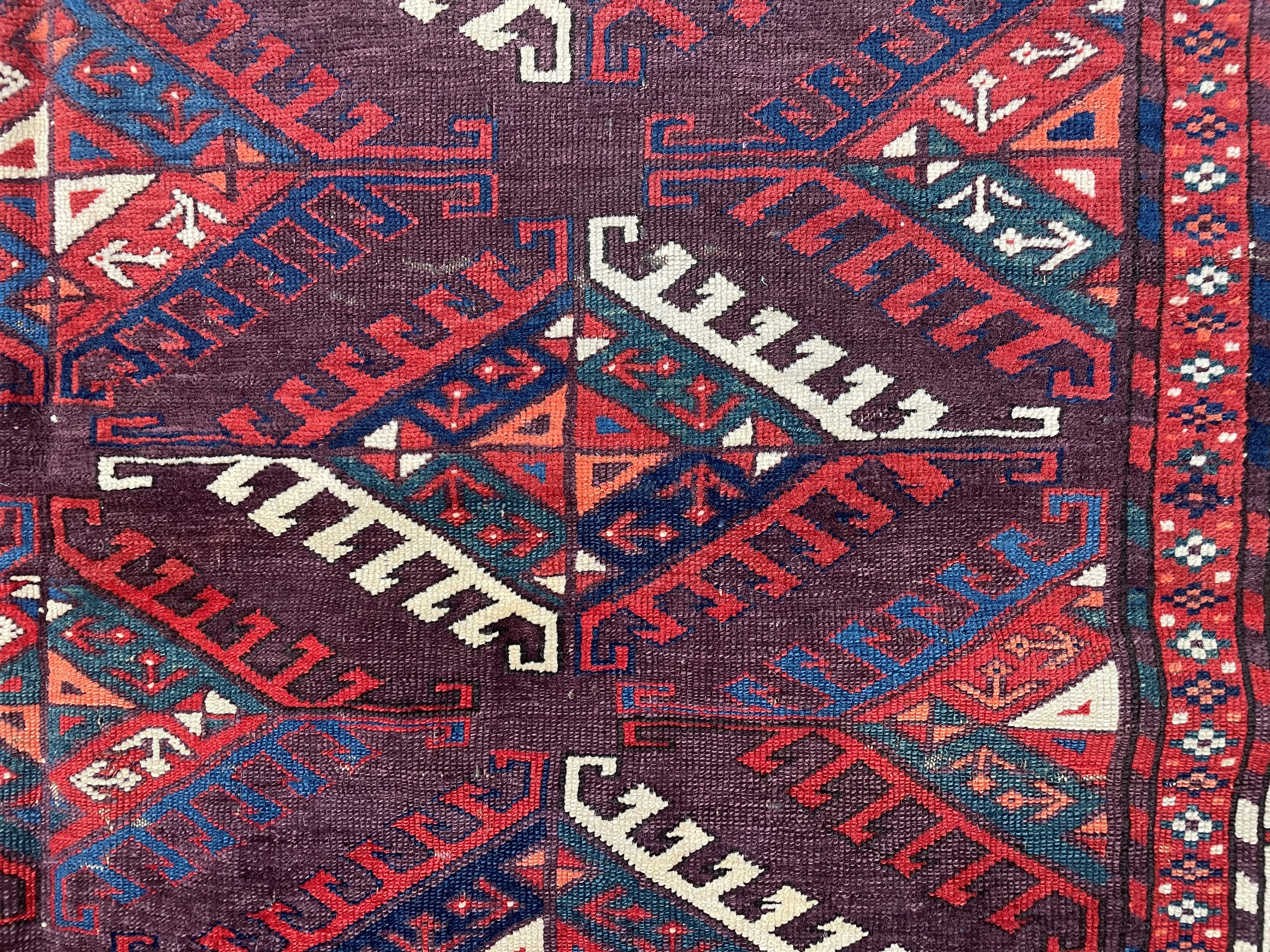 Tappeto Yomut Igdir, Turkestan, seconda metà del XIX secolo, 240x159 cm