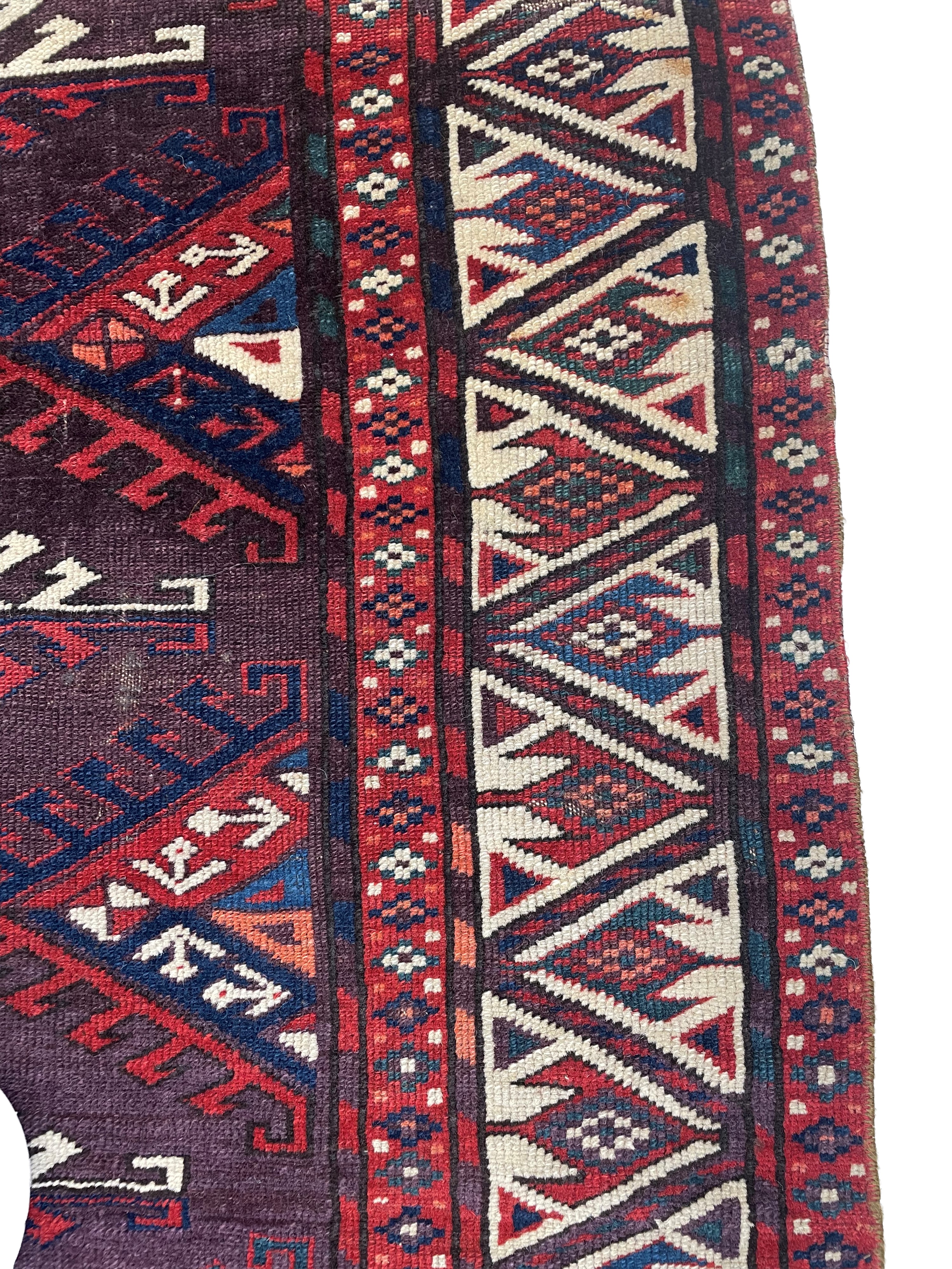 Tappeto Yomut Igdir, Turkestan, seconda metà del XIX secolo, 240x159 cm