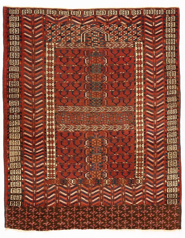 Tekke Ensi carpet. Western Turkestan