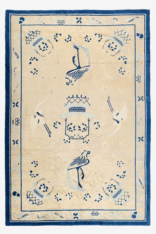 Peking carpet. China