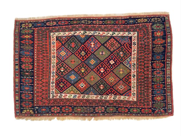 Jaff bag face Kurdistan area. Persia