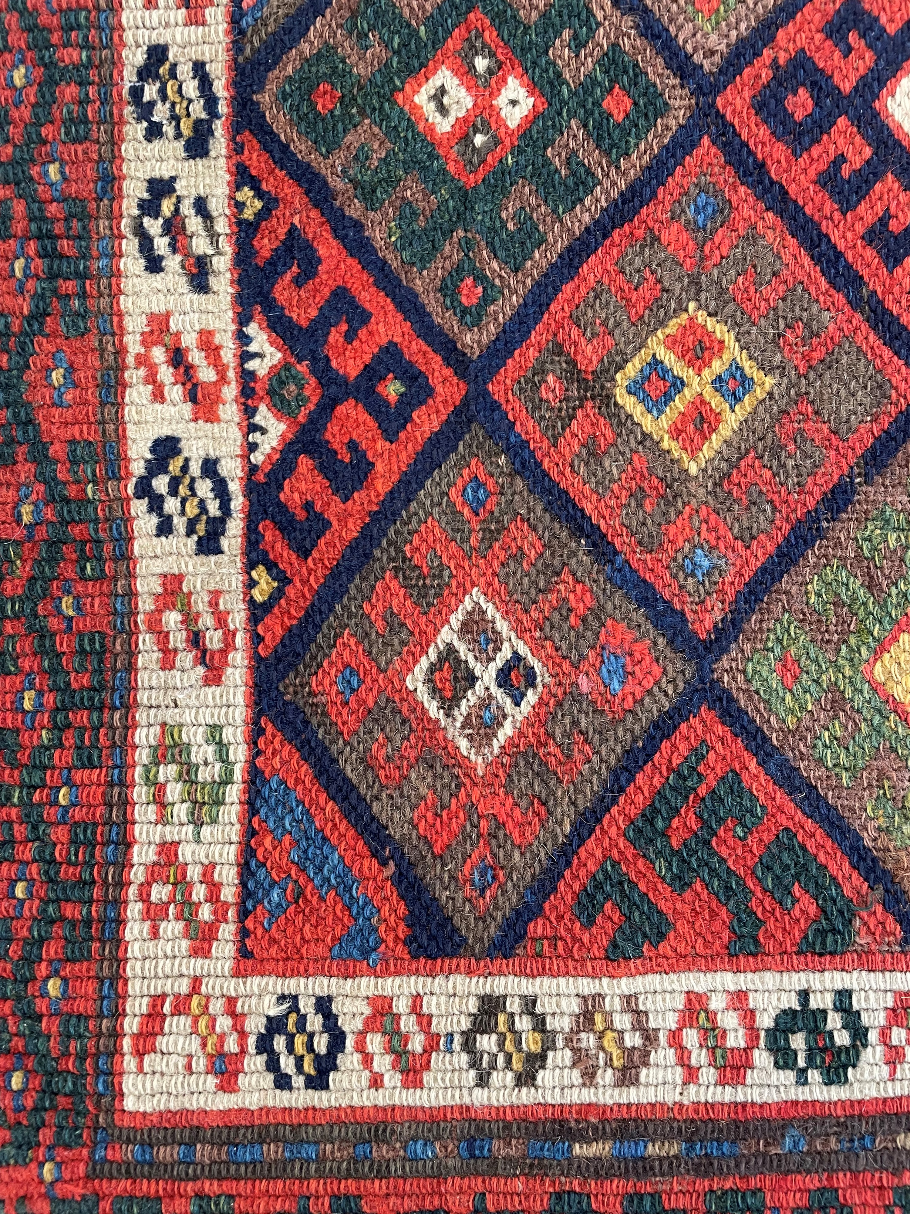 Jaff Bag, Area del Kurdistan, Persia, fine XIX secolo