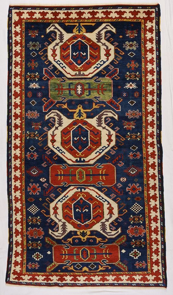 Tappeto Lankoran, Caucaso, fine XX secolo, 230x127 cm