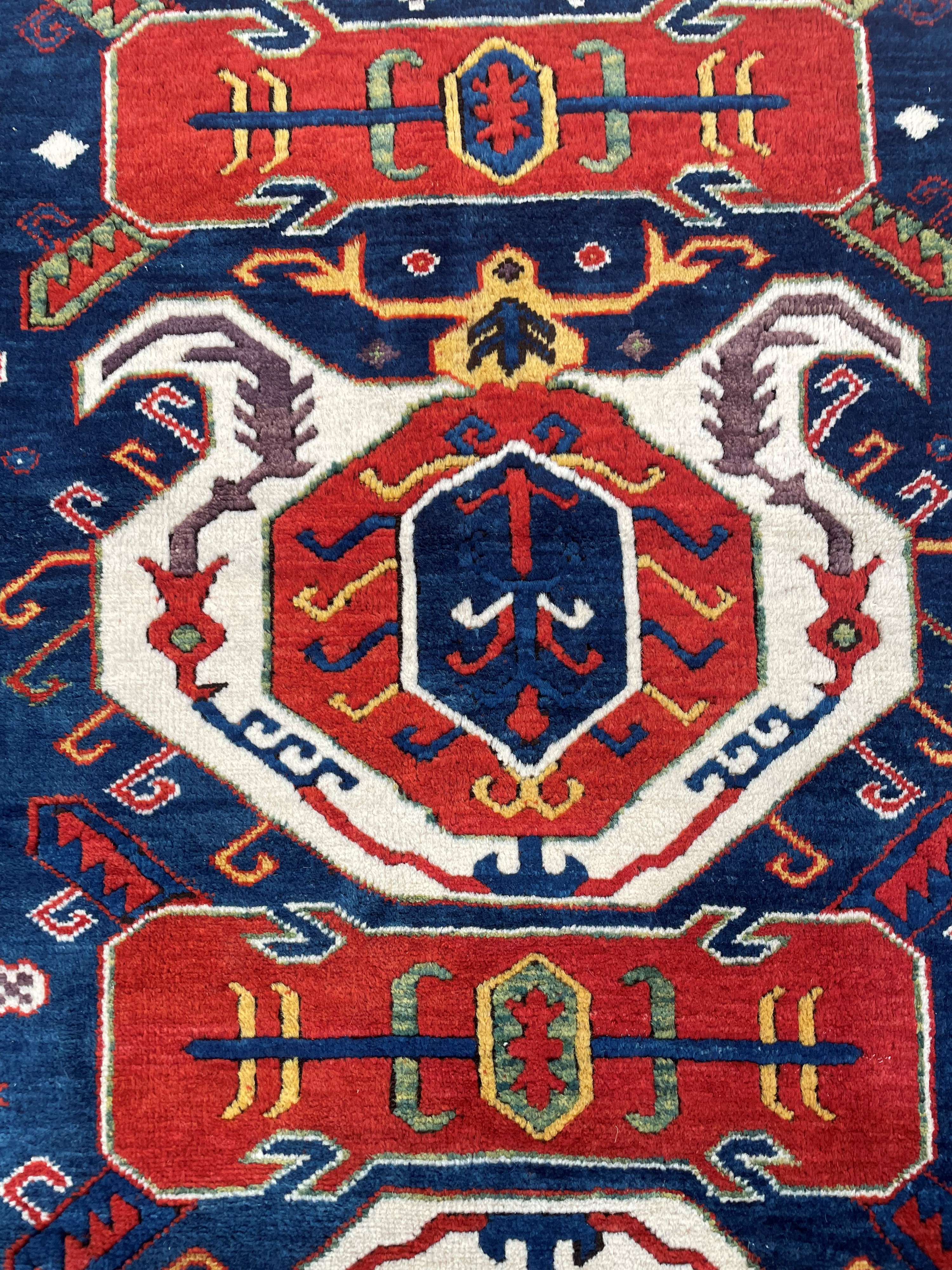 Tappeto Lankoran, Caucaso, fine XX secolo, 230x127 cm