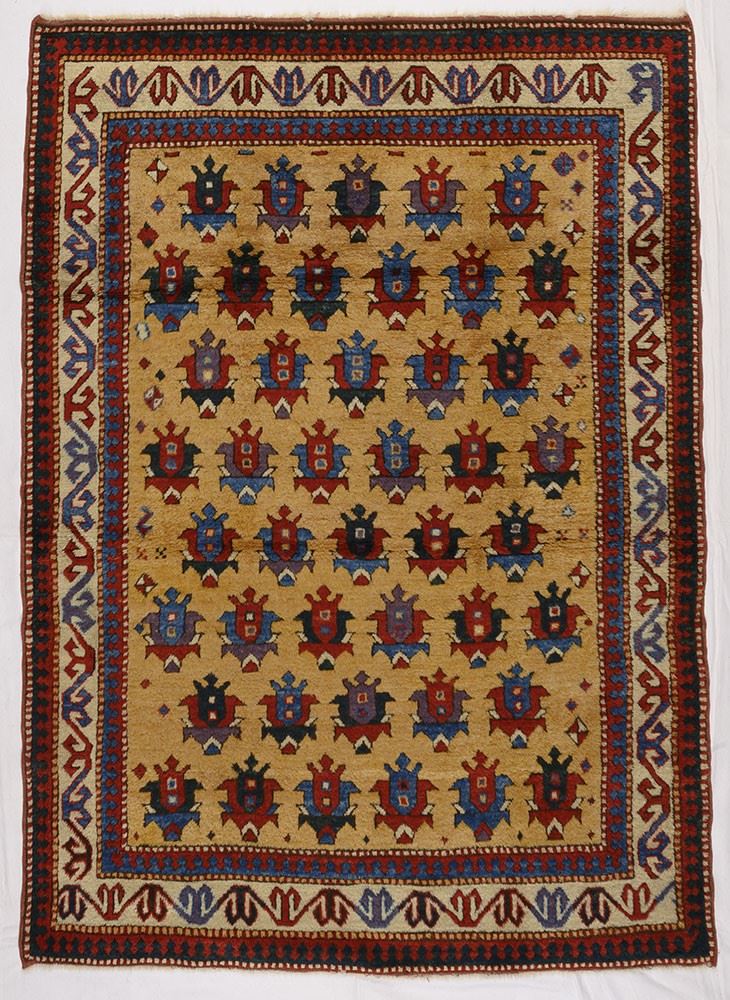 Tappeto Caucasico Ghendje, fine XX secolo, 190x138 cm