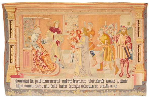 Tapestry "CHRIST IN FRONT OF PILATE". France