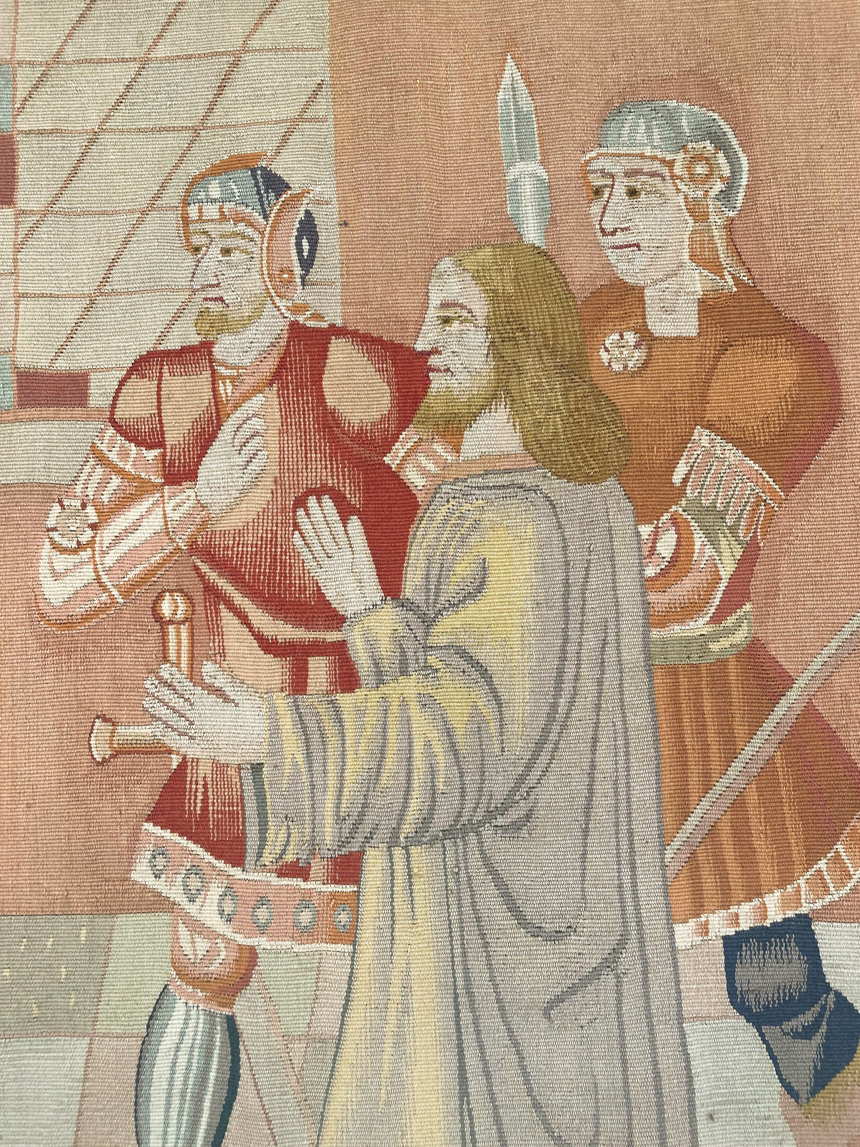 Arazzo "cristo Davanti a Pilato". Francia