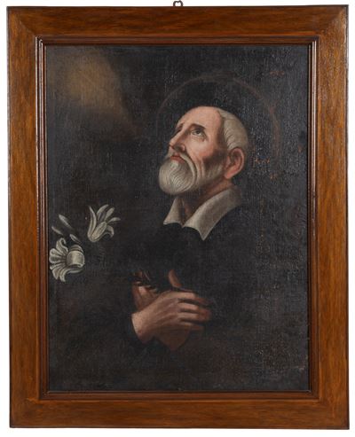 Autore ignoto, San Filippo Neri, olio su tela