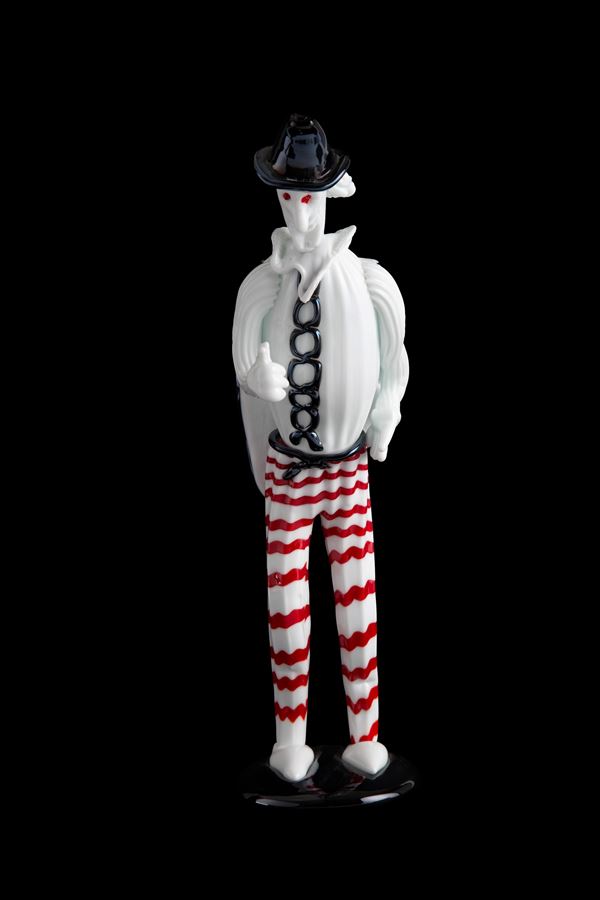 FULVIO BIANCONI - Figurine "PANTALONE" for VENINI